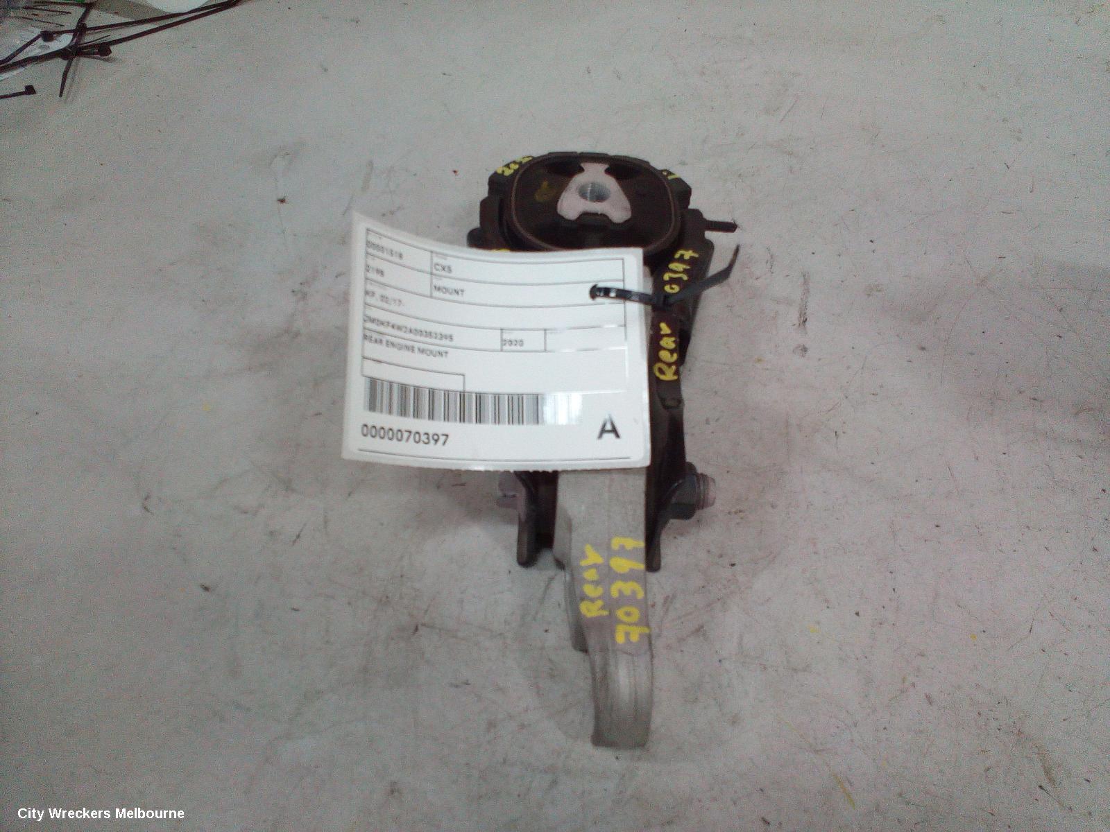 MAZDA CX5 MOUNT, KF, ENGINE LOWER MOUNT (REAR), PETROL, 2.5, 02/2017 ONWARDS - Image 1
