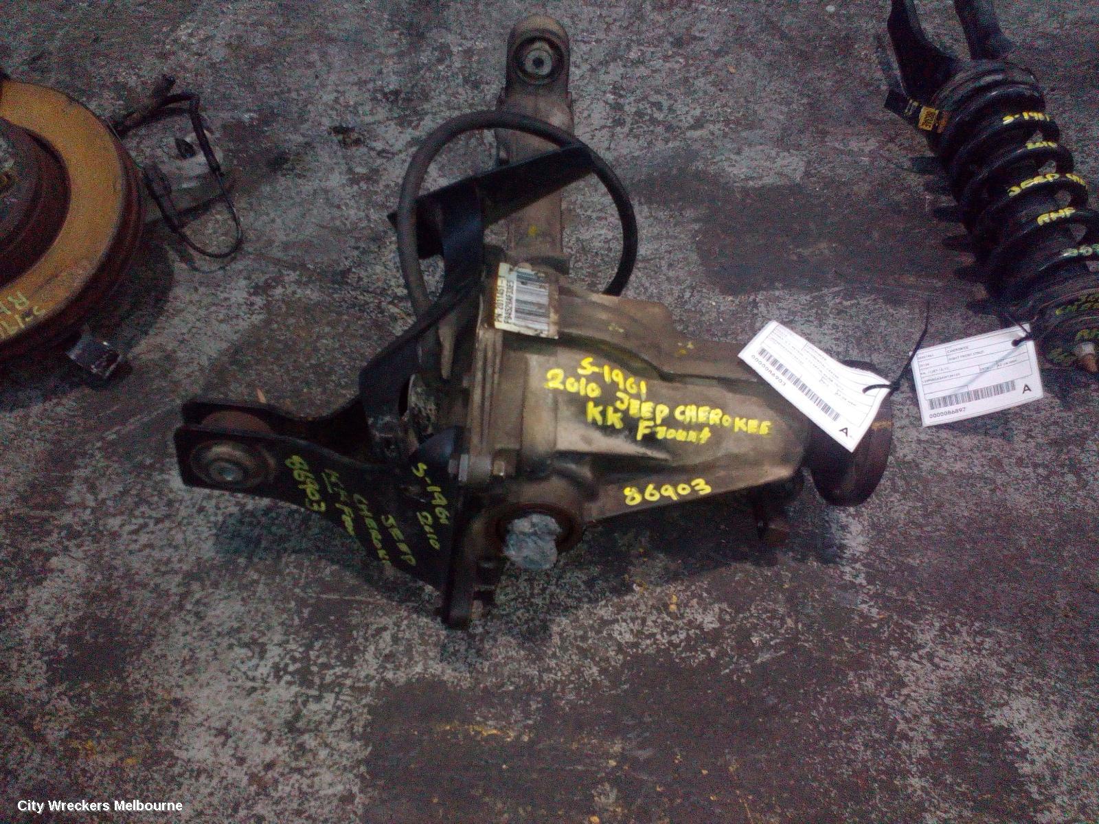 JEEP CHEROKEE DIFFERENTIAL CENTRE, FRONT, 3.7, PETROL, 3.73 RATIO, 02/2008 - 10/2012 - Image 3