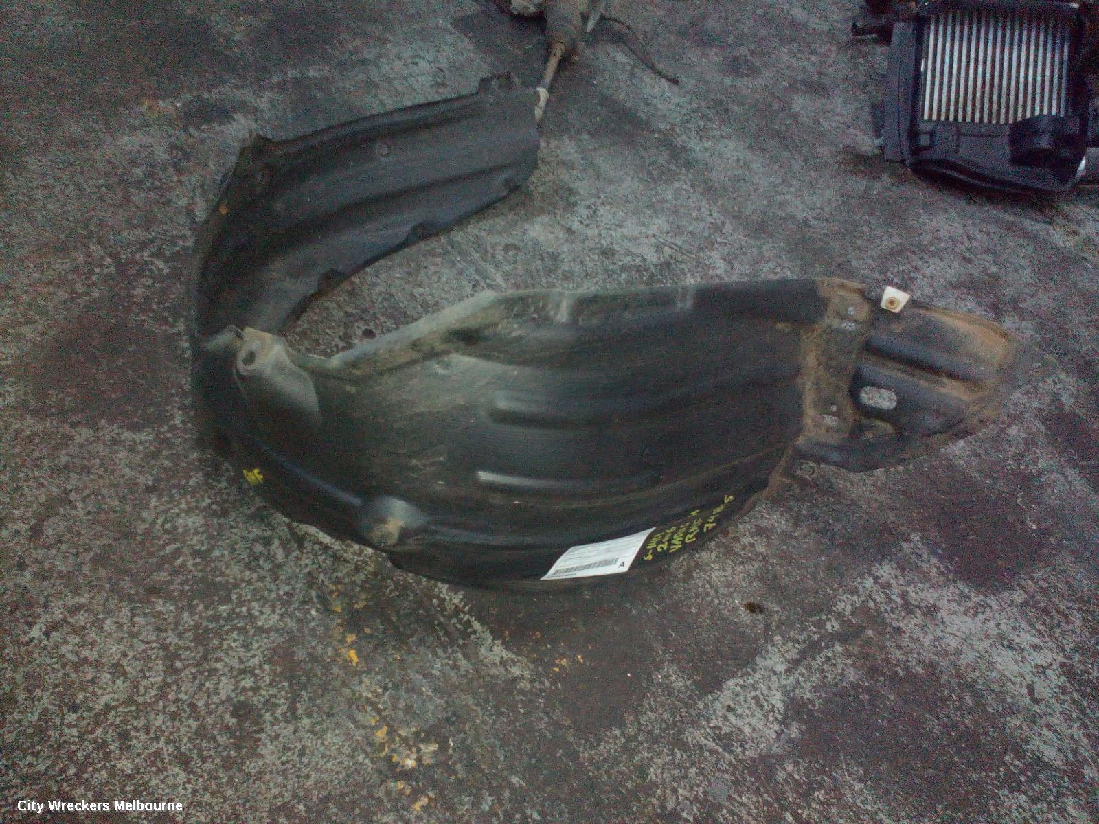 TOYOTA YARIS RIGHT GUARD LINER, NCP9#, HATCH, 10/2005 - 07/2011 (AUS ONLY) - Image 2