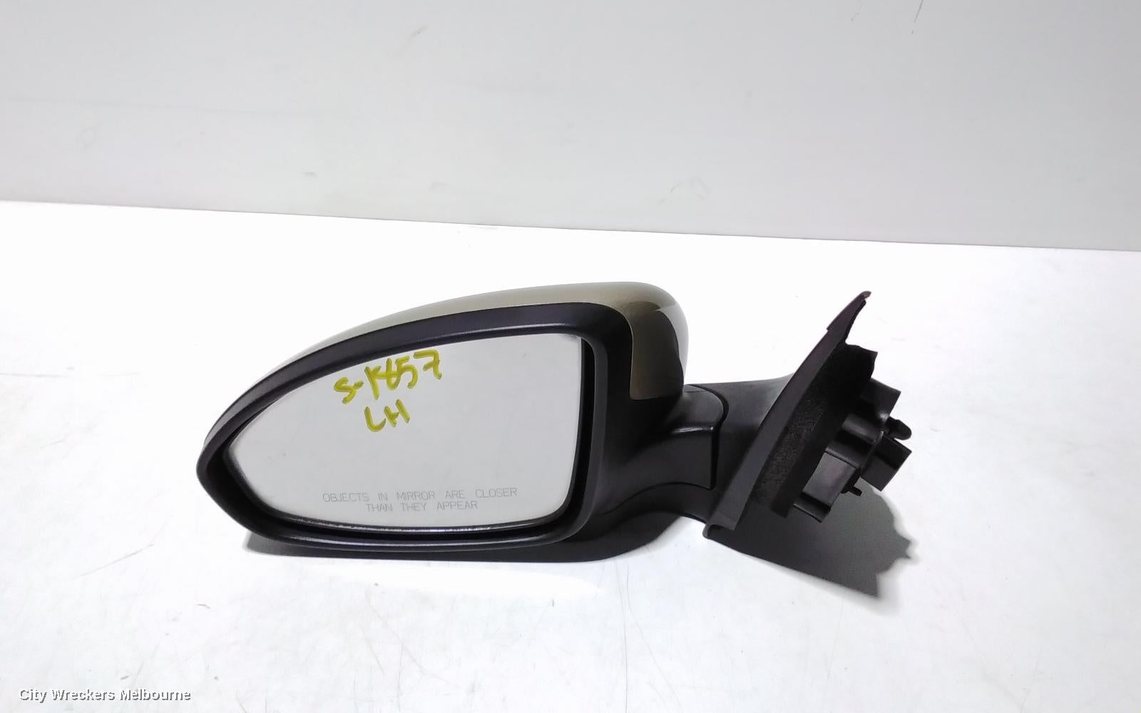 HOLDEN CRUZE LEFT DOOR MIRROR, JG-JH, NON INDICATOR TYPE, 03/2009 - 01/2017 - Image 2