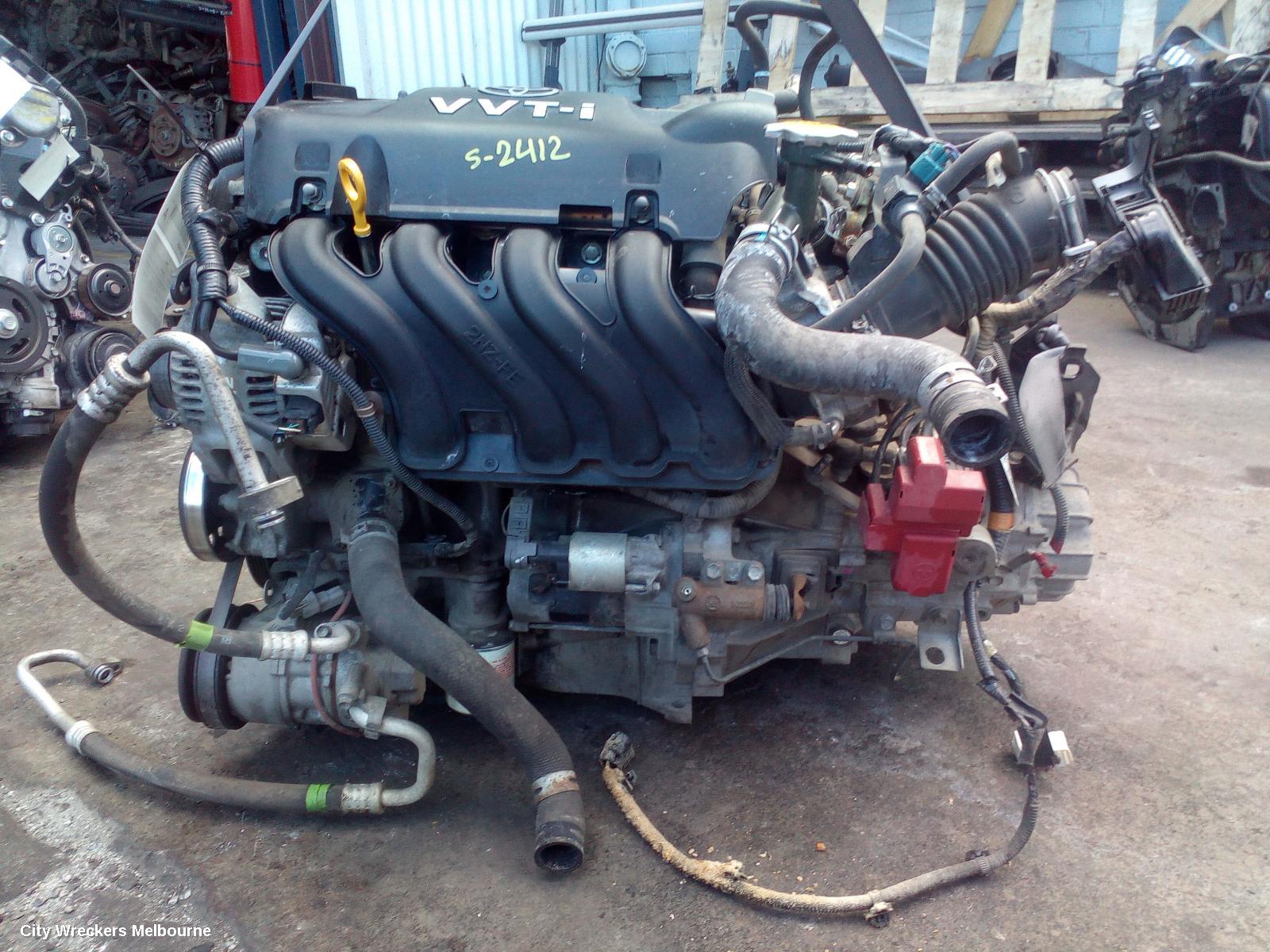 TOYOTA YARIS TRANS/GEARBOX, MANUAL, 1.3, 2NZ, NCP9#-NCP13#, 10/2005 - 12/2019 (AUS ONLY) - Image 3