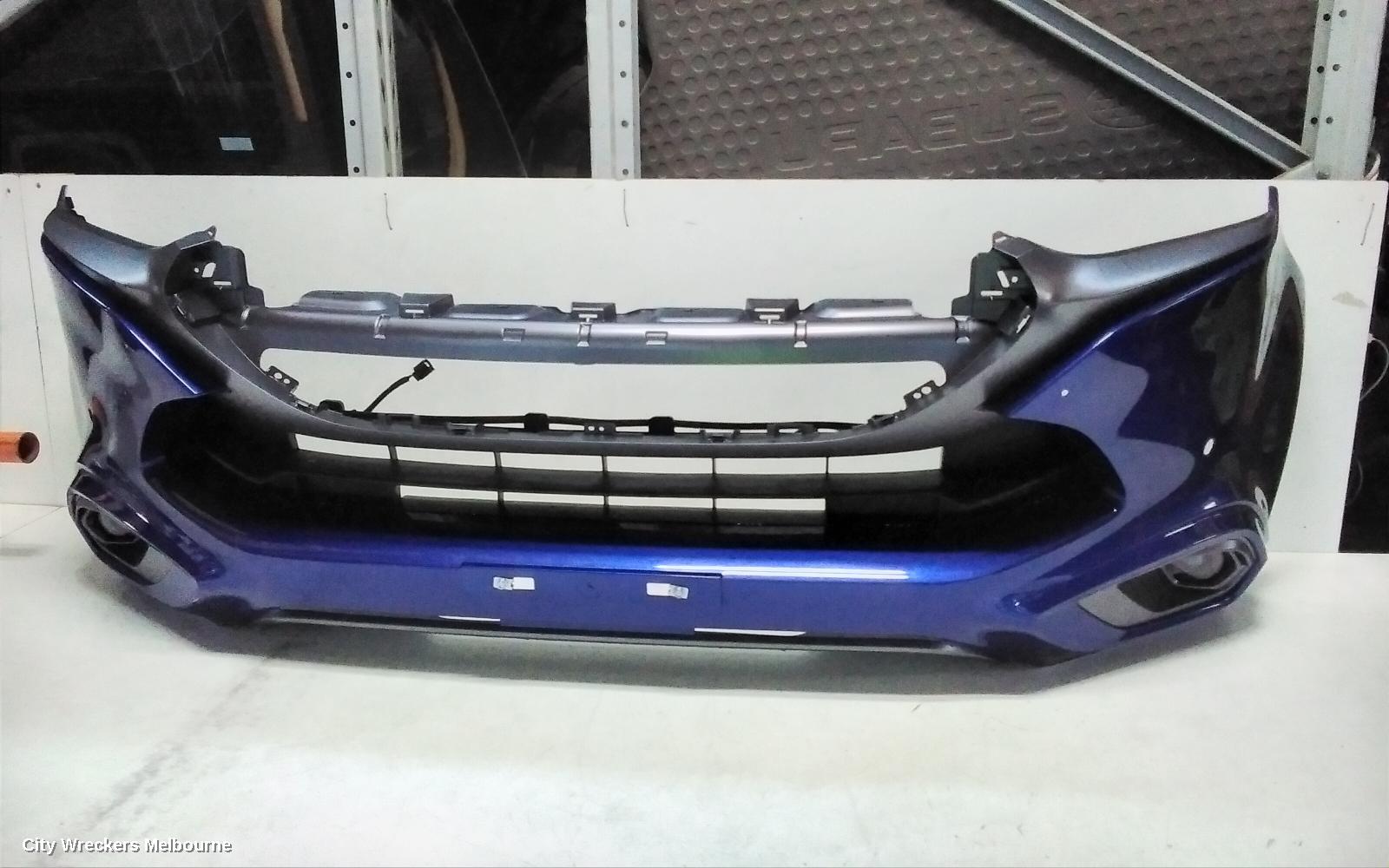 ISUZU MU-X FRONT BUMPER, 2ND GEN, BUMPER BAR, W/ PARKING SENSOR TYPE, GREY INSERT, 01/2022 ONWARDS - Image 1