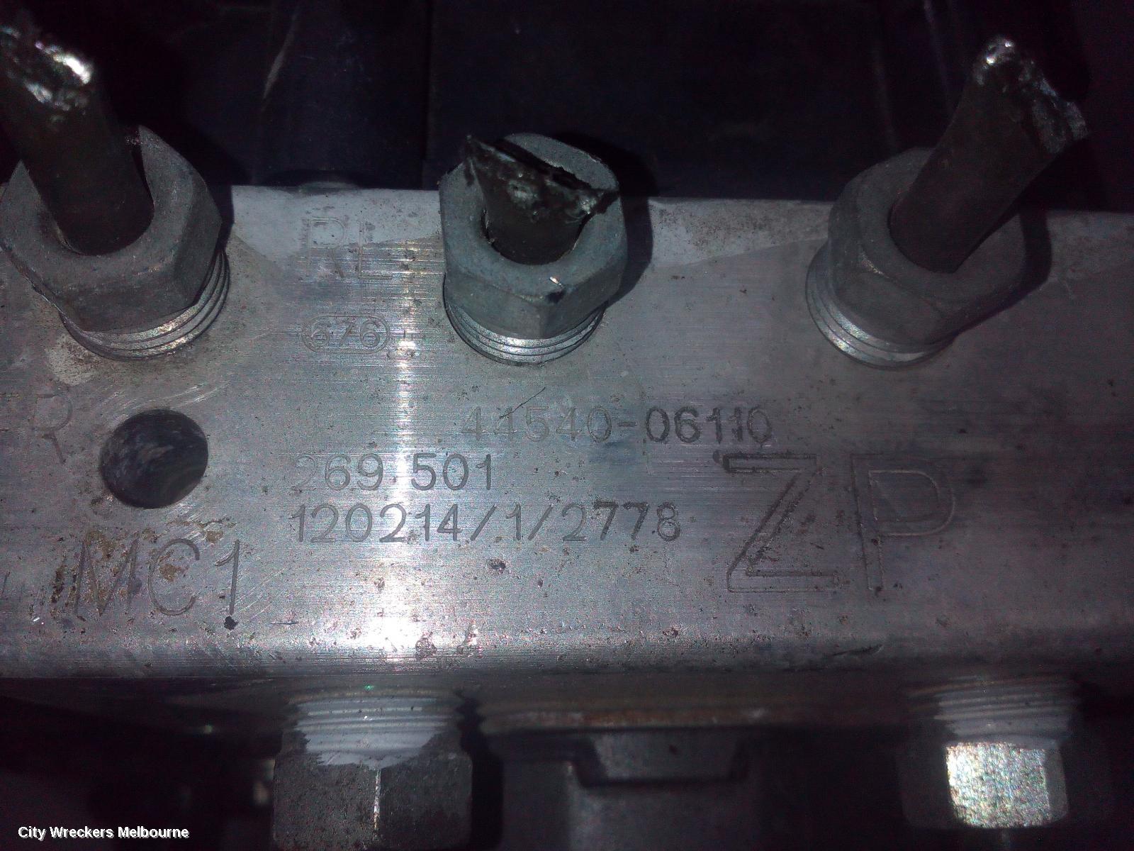 TOYOTA CAMRY ABS PUMP/MODULATOR, ASV50, STANDARD (NON HYBRID), P/N 4454006110, 12/2011 - 05/2015 - Image 2