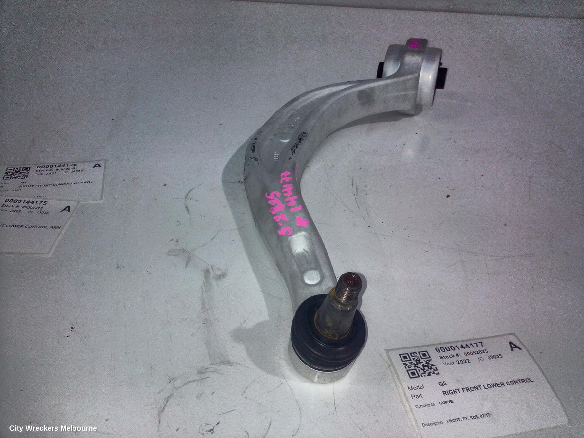 AUDI Q5 RIGHT FRONT LOWER CONTROL ARM, FRONT, FY, SQ5, 02/2017 ONWARDS - Image 1