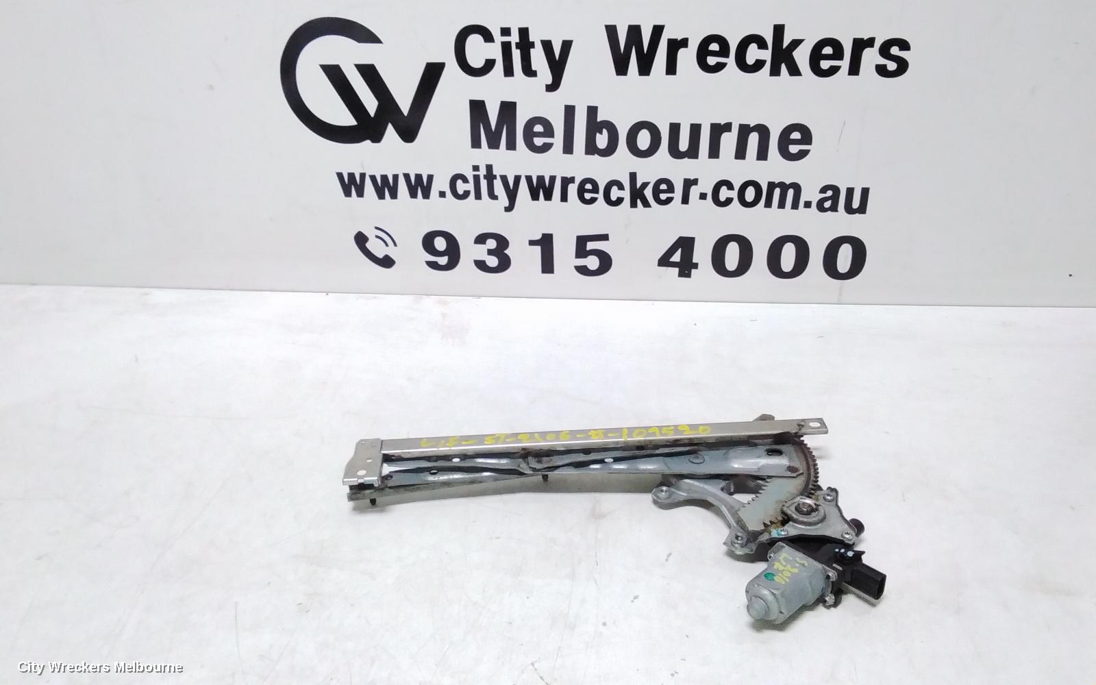 HONDA CIVIC LEFT FRONT WINDOW REG/MOTOR, 9TH GEN, SEDAN, 02/2012 - 04/2016 - Image 1