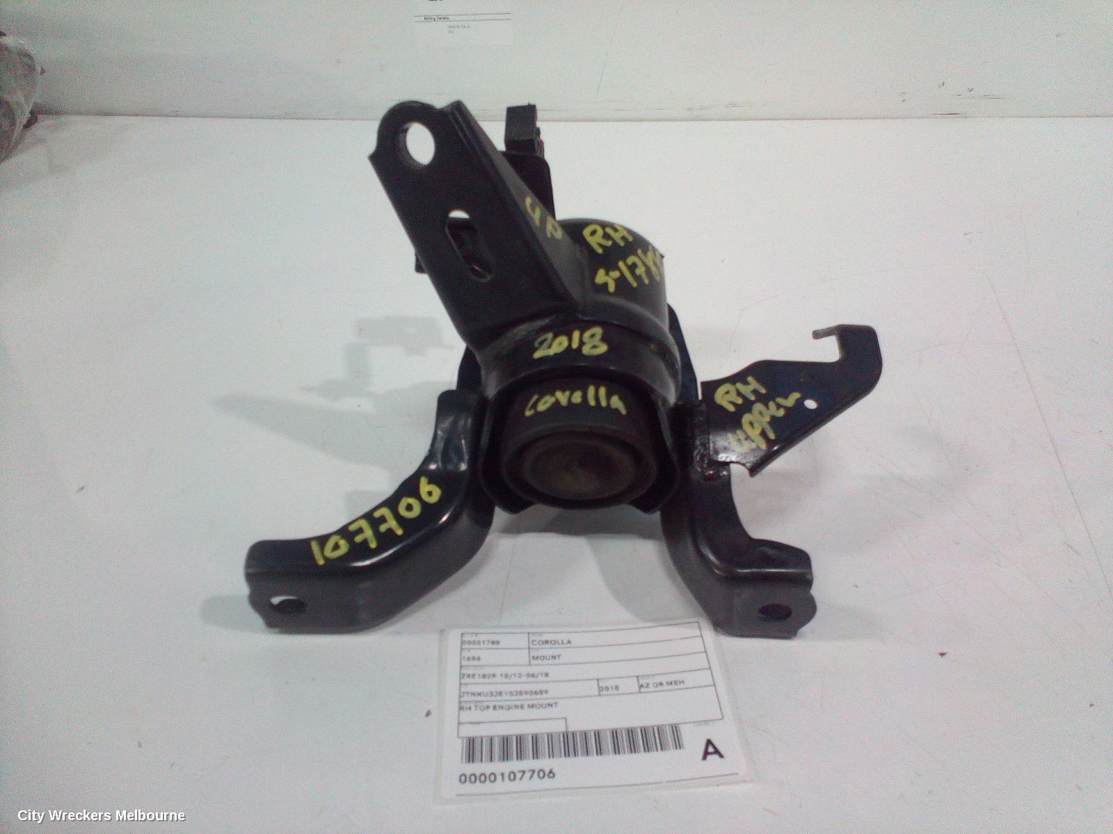 TOYOTA COROLLA MOUNT, ZRE182R 10/2012 - 06/2018 - Image 2
