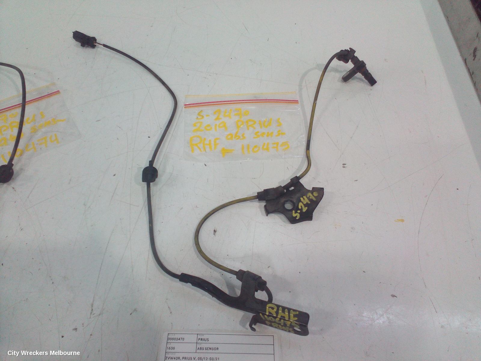 TOYOTA PRIUS ABS SENSOR, ZVW40R, PRIUS V, 05/2012 - 11/2022 - Image 3