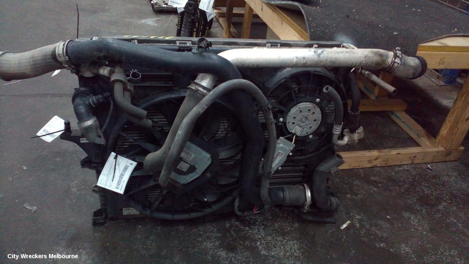 AUDI Q7 A/C CONDENSER, 4L, EXCLUDING 6.0 ENG TYPE, 09/2006 - 08/2015 - Image 3