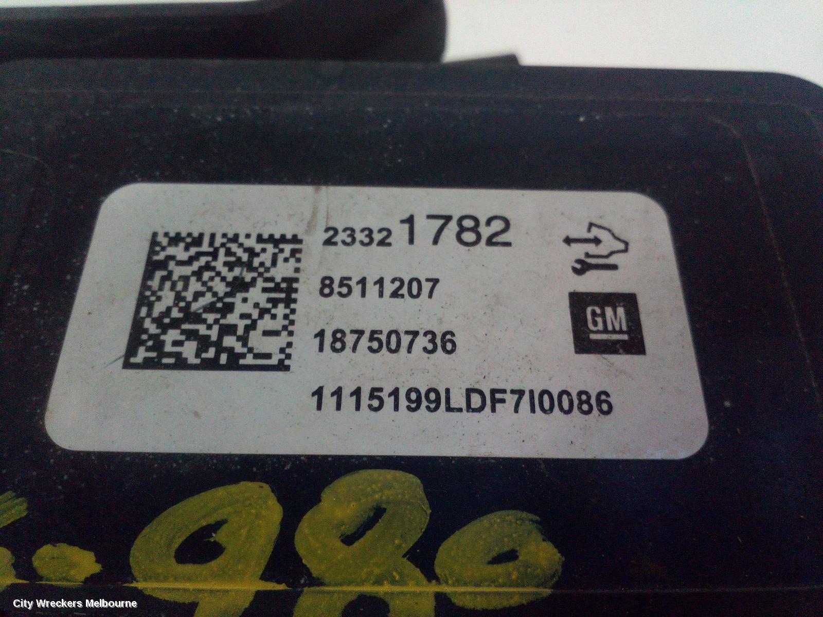 HOLDEN INSIGNIA ABS PUMP/MODULATOR, GA, 02/2015 - 01/2017 - Image 3