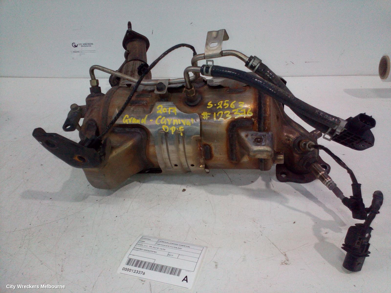 KIA CARNIVAL/GRAND CARNIVAL PARTICULATE FILTER/DPF, DIESEL, 2.2., YP, 02/2015 - 10/2020 - Image 2