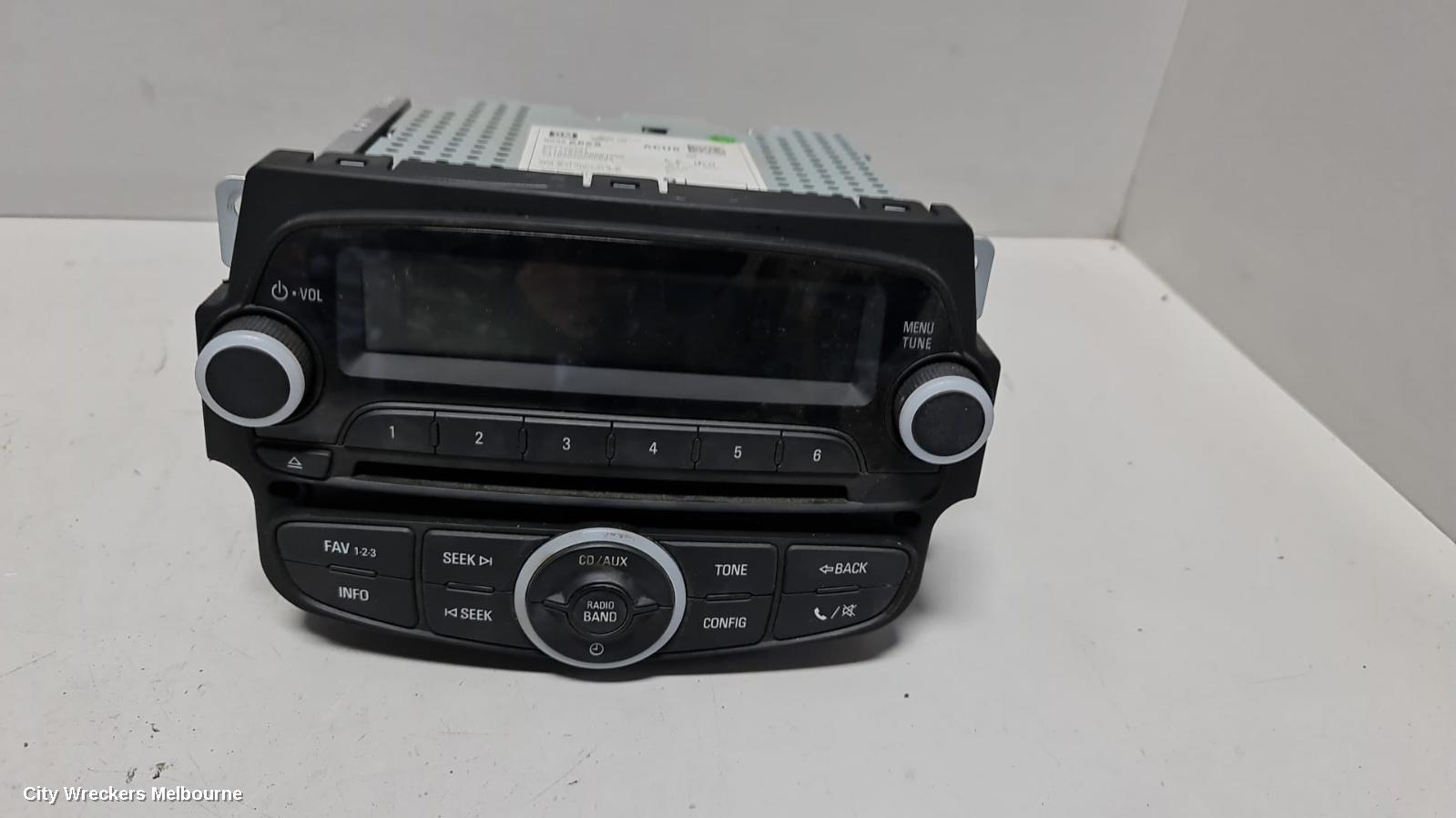 HOLDEN BARINA RADIO/CD/DVD/SAT/TV, RADIO/CASSETTE, SPARK, MJ (VIN KL3MF...), 10/2010 - 06/2015 - Image 1