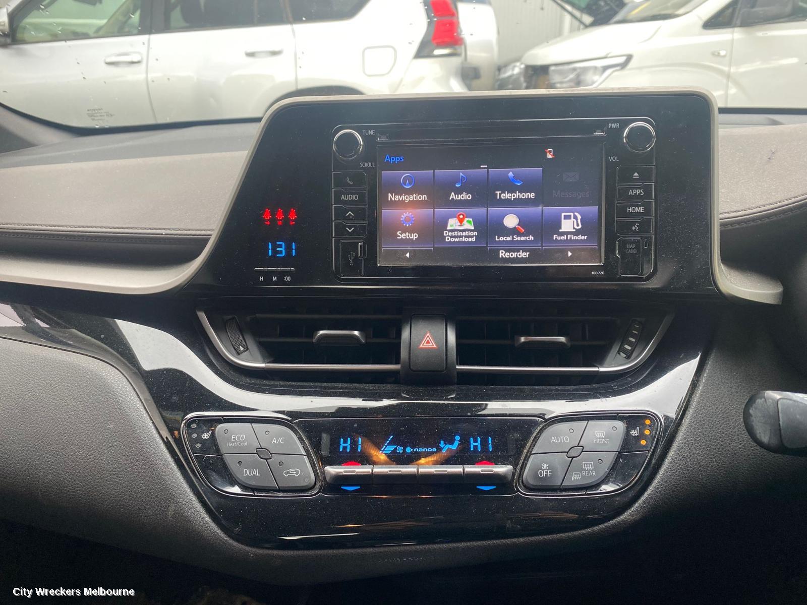 TOYOTA C-HR RADIO/CD/DVD/SAT/TV, TOUCH DISPLAY UNIT, GEN 1, 12/2016 - 09/2019 - Image 3