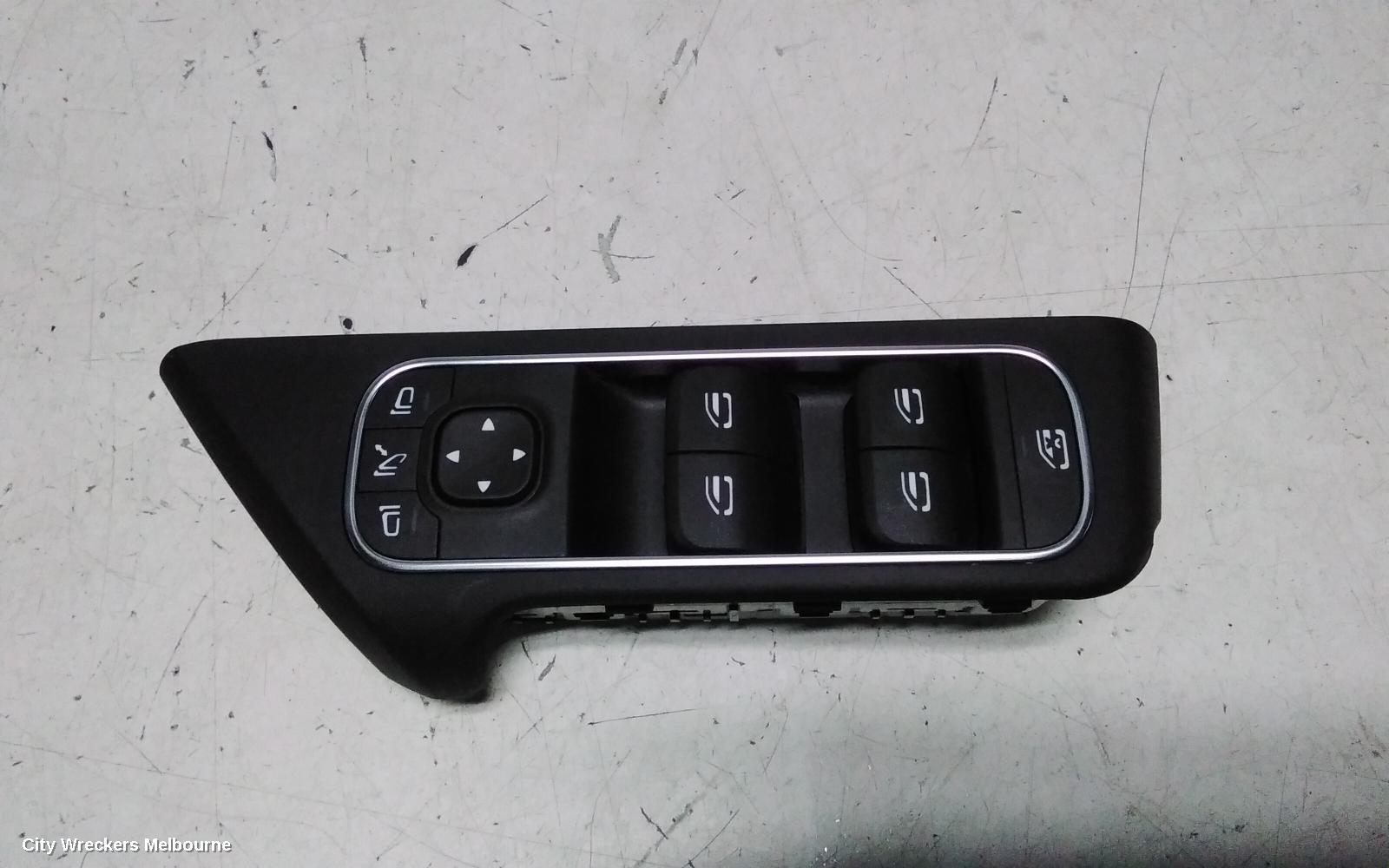 MERCEDES EQA PWR DR WIND SWITCH, H243, RH FRONT (MASTER SWITCH), 01/2021 ONWARDS - Image 1