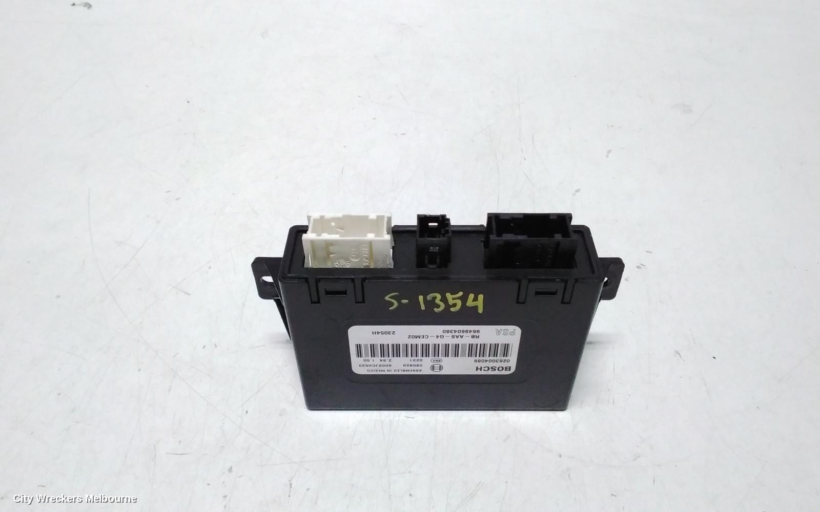 PEUGEOT 407, 09/2004 - 06/2011, PEUGEOT 407 2006 PARKING PDC CONTROL UNIT MODULE 0263004089 RTX104139: 113859 - Image 1