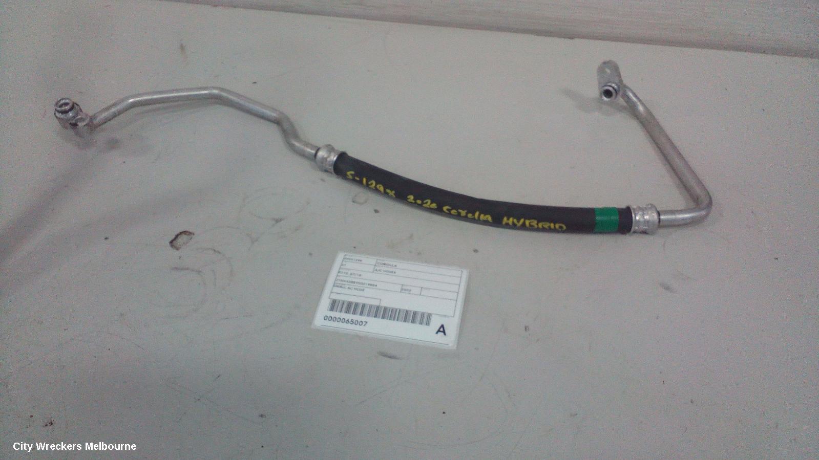 TOYOTA COROLLA A/C HOSES, E210, PETROL, 1.8, 2ZR-FXE, HYBRID TYPE, CONDENSER TO EVAPORATOR, 07/2018 ONWARDS - Image 1