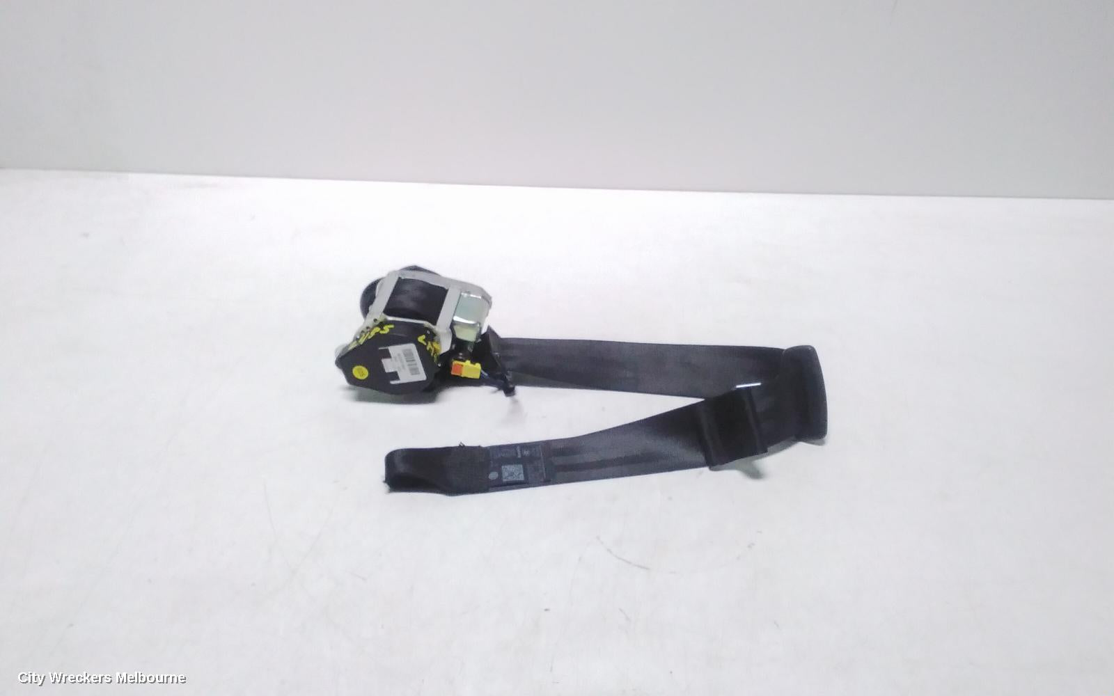 VOLKSWAGEN GOLF SEATBELT/STALK, LH FRONT, SEAT BELT ONLY, CABRIO, GEN  6, 02/2009 - 01/2016 - Image 1