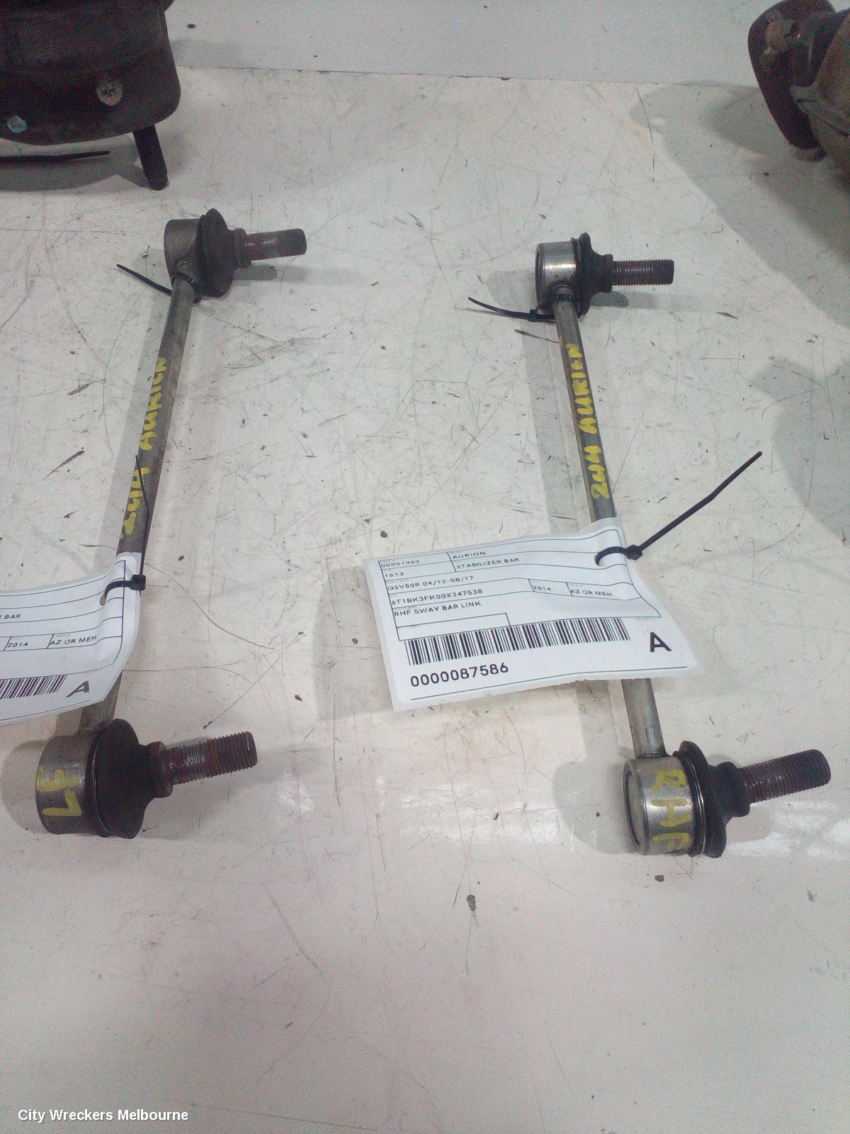 TOYOTA AURION STABILISER BAR, GSV50R 04/2012 - 08/2017 - Image 2