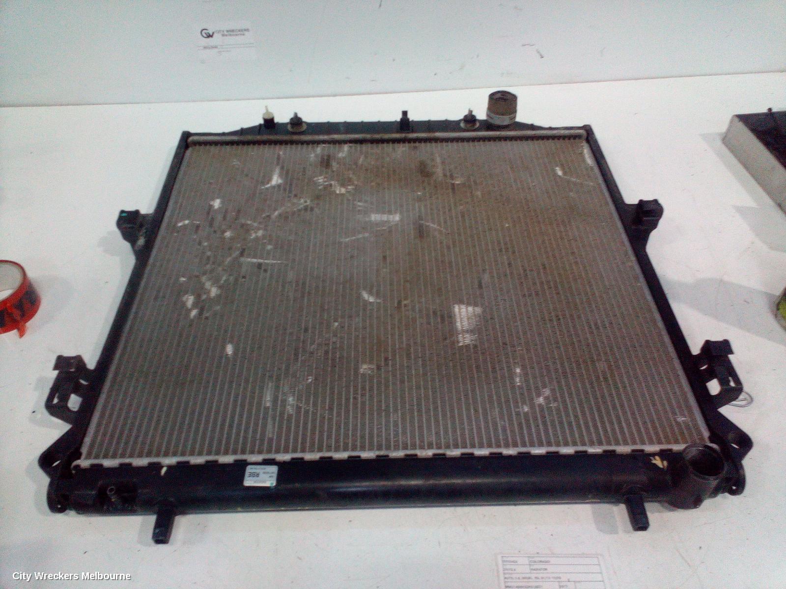 HOLDEN COLORADO RADIATOR, AUTO, 2.8, DIESEL, RG, 01/2012 - 12/2020 - Image 1