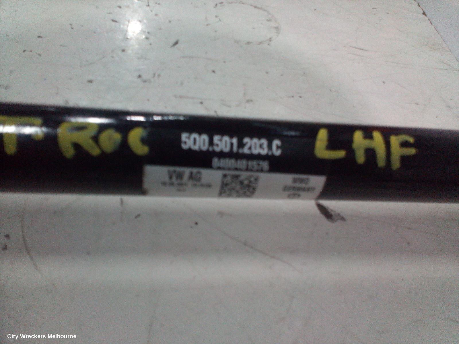 VOLKSWAGEN T-ROC LEFT DRIVESHAFT, REAR, AUTO T/M, 4WD, 03/2020 ONWARDS - Image 2