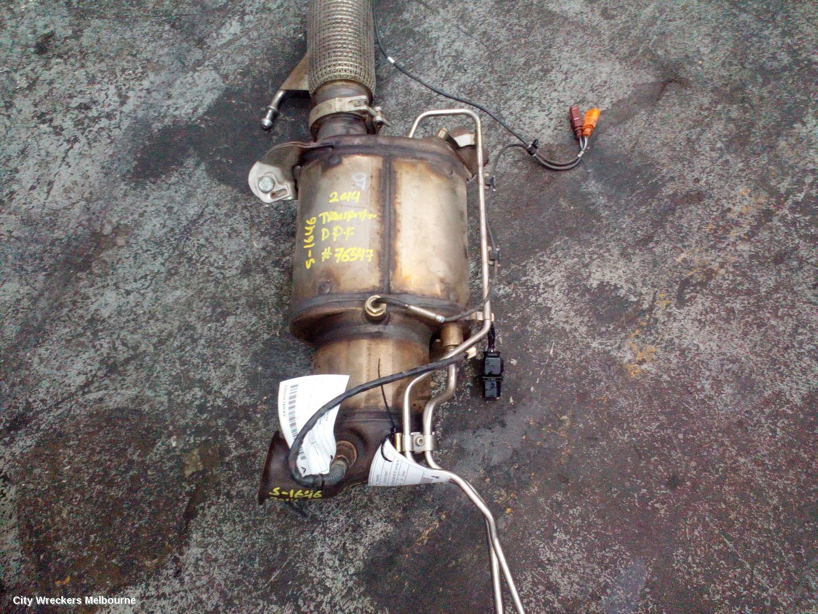 VOLKSWAGEN TRANSPORTER PARTICULATE FILTER/DPF, DIESEL, 2.0, CCHA/CFCA/CAAC CODE, FWD, T5, 12/2009 - 06/2015 - Image 2