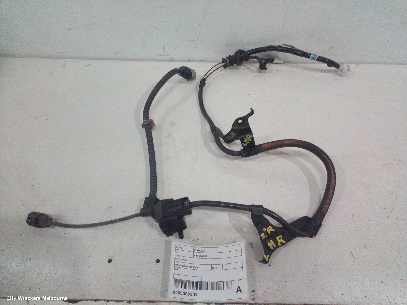 TOYOTA COROLLA ABS SENSOR, LH REAR, E210, 07/2018 ONWARDS - Image 2