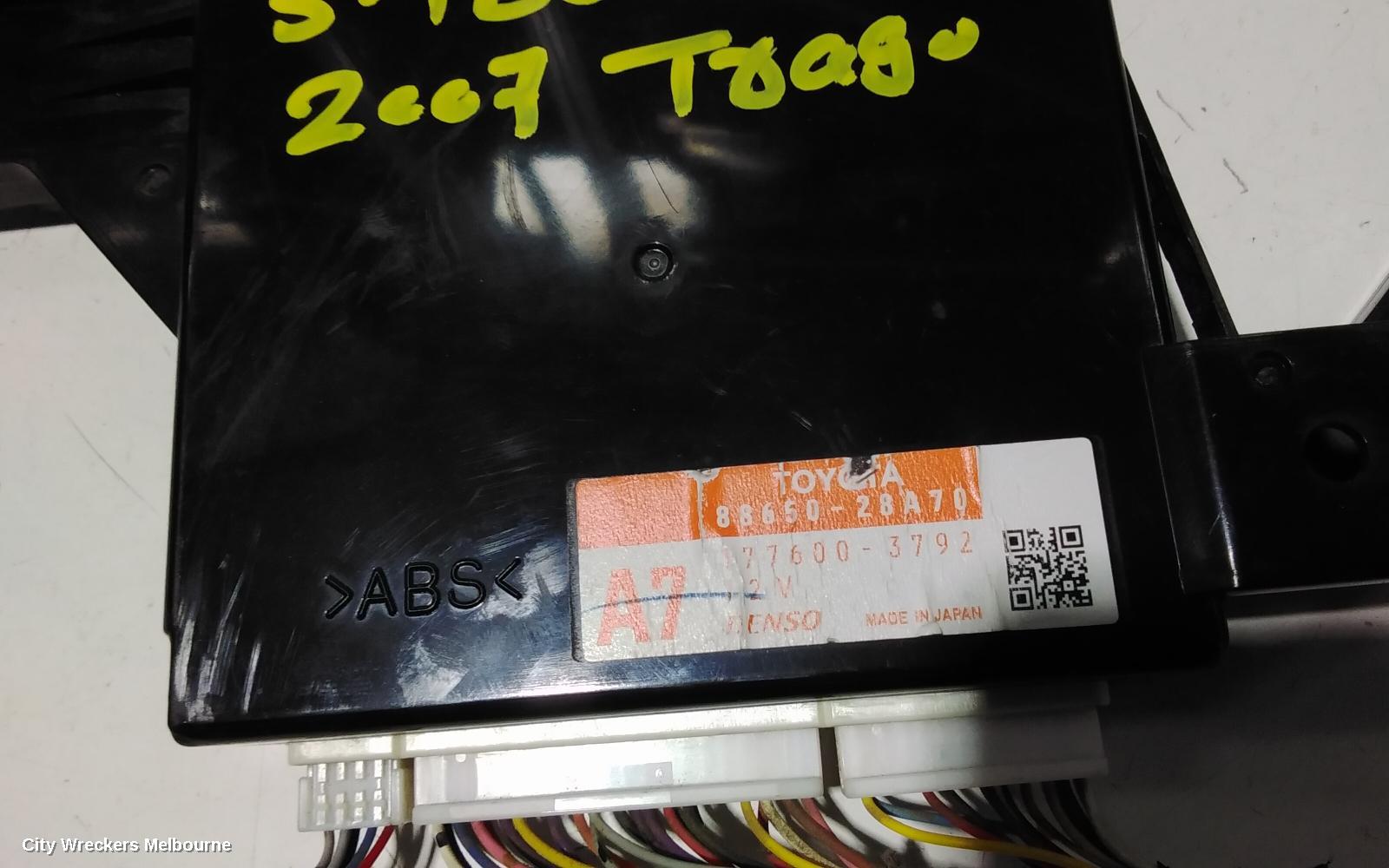TOYOTA TARAGO ECU, ENGINE ECU, 2.4, 2AZ-FE, P/N 89661-28E70, ECU ONLY, ACR50R, 03/2006 - 06/2020 - Image 3