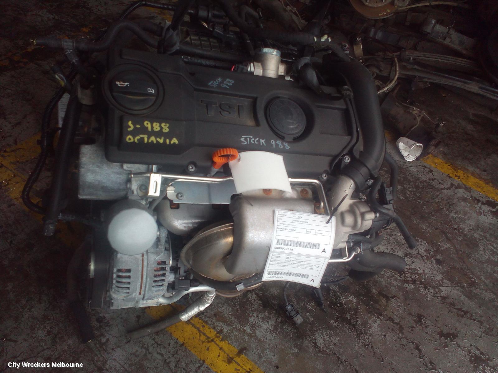 SKODA OCTAVIA A/C COMPRESSOR, 1Z, PETROL, DENSO BRAND (7SEU17C), 01/2004 - 10/2013 - Image 3