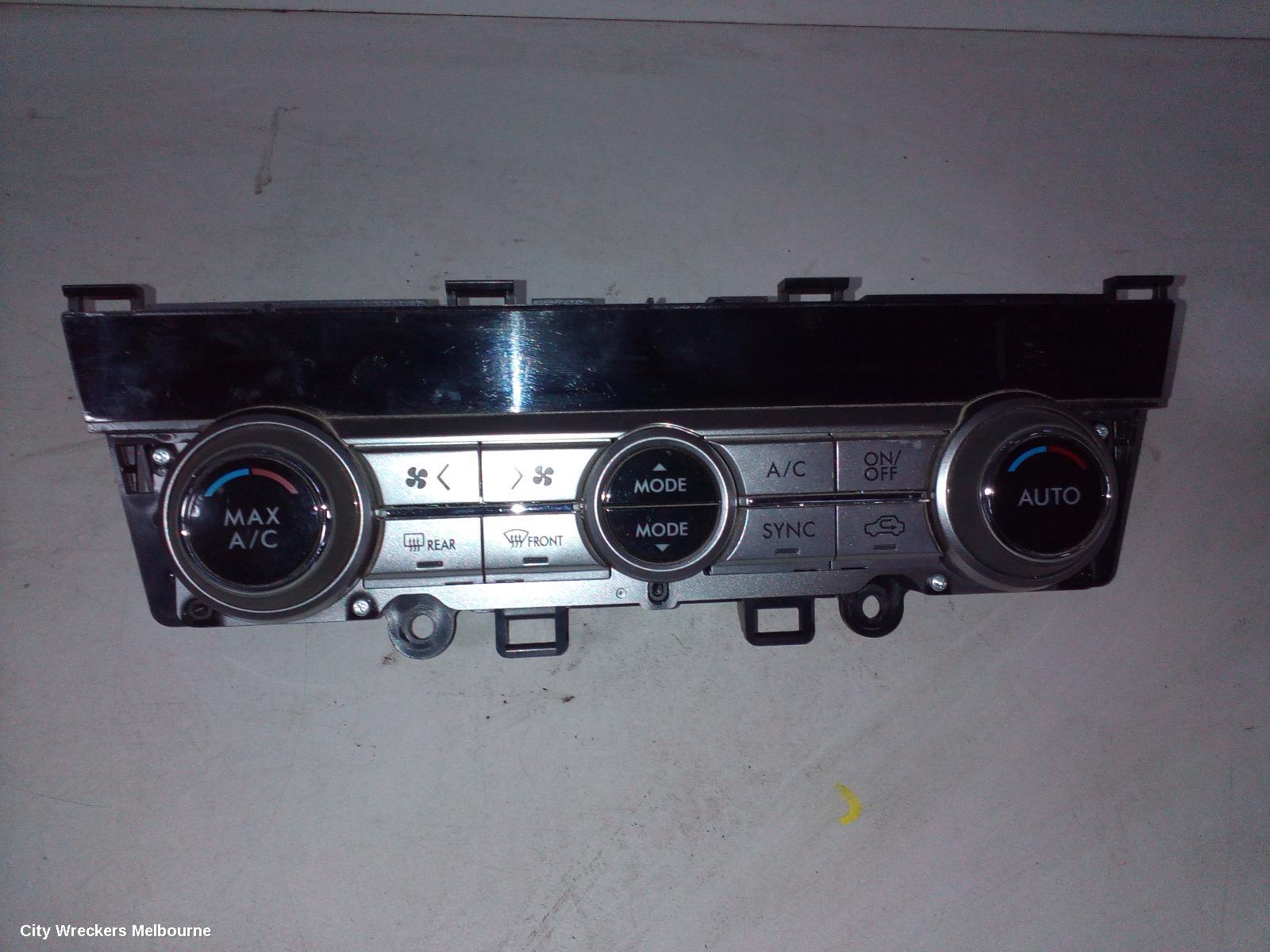 SUBARU OUTBACK HEATER/AC CONTROLS, 6TH GEN, CLIMATE CONTROL TYPE, NON HEATED SEATS, 08/2014 - 12/2020 - Image 1