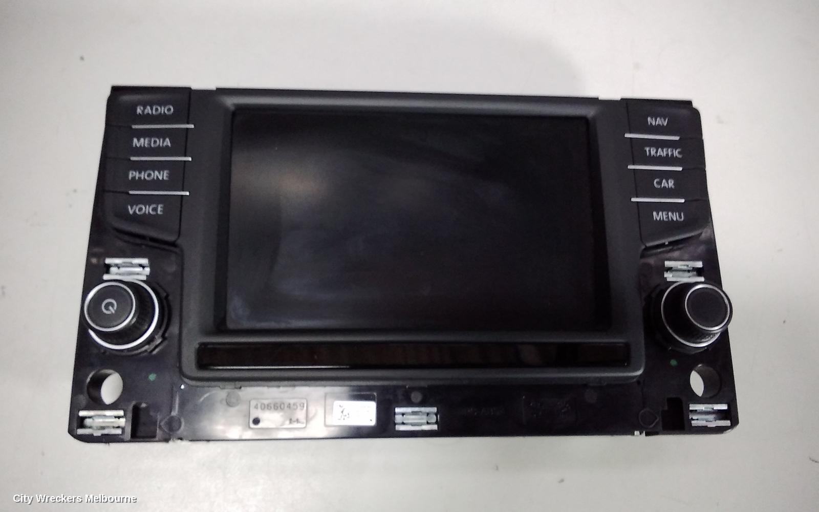 VOLKSWAGEN GOLF RADIO/CD/DVD/SAT/TV, SAT NAV TOUCHSCREEN, GEN 7, 03/2013 - 03/2017 - Image 1