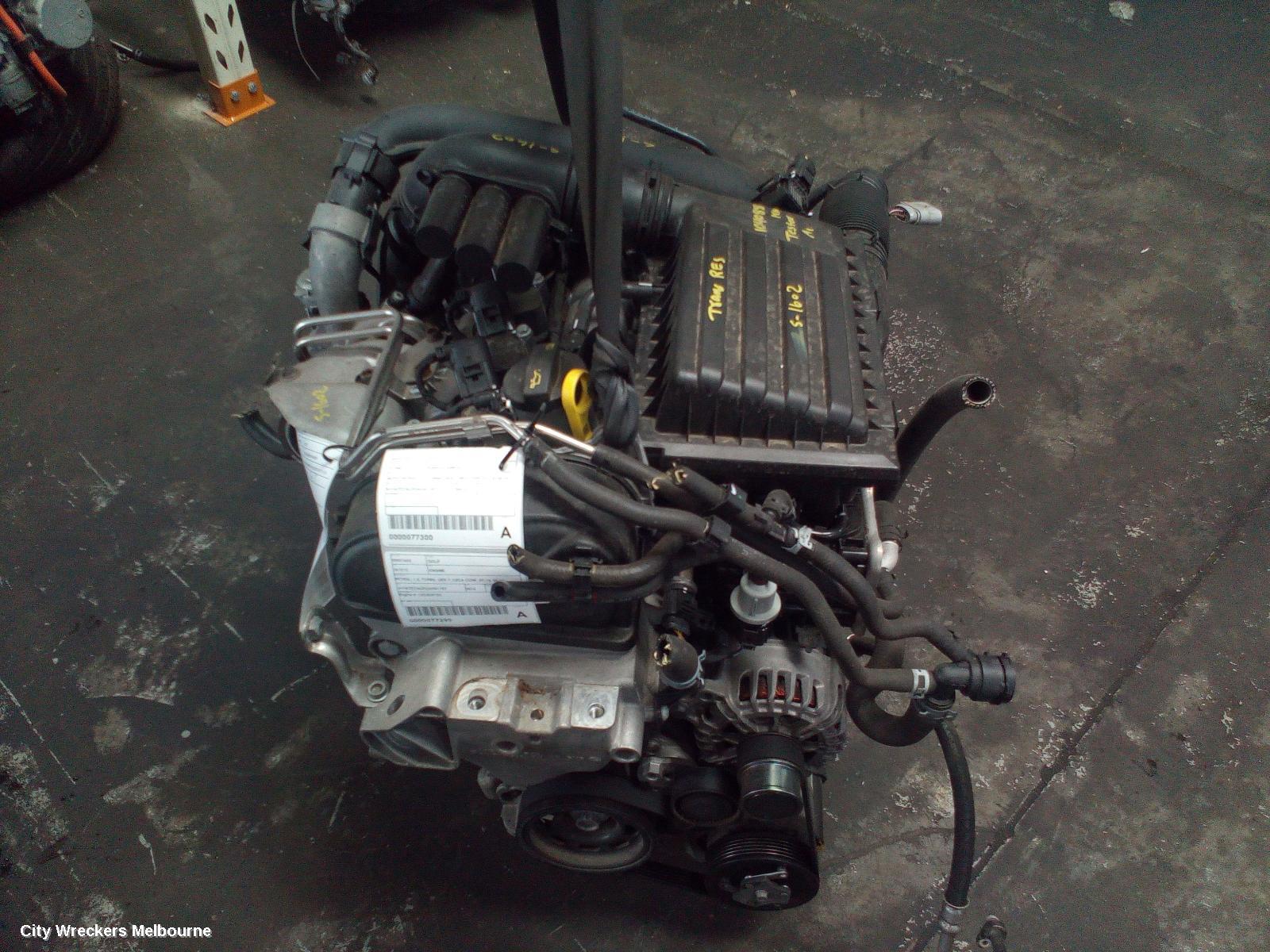 VOLKSWAGEN GOLF ENGINE, PETROL, 1.4, TURBO, GEN 7, CZCA CODE, 07/2015 - 08/2020 - Image 1