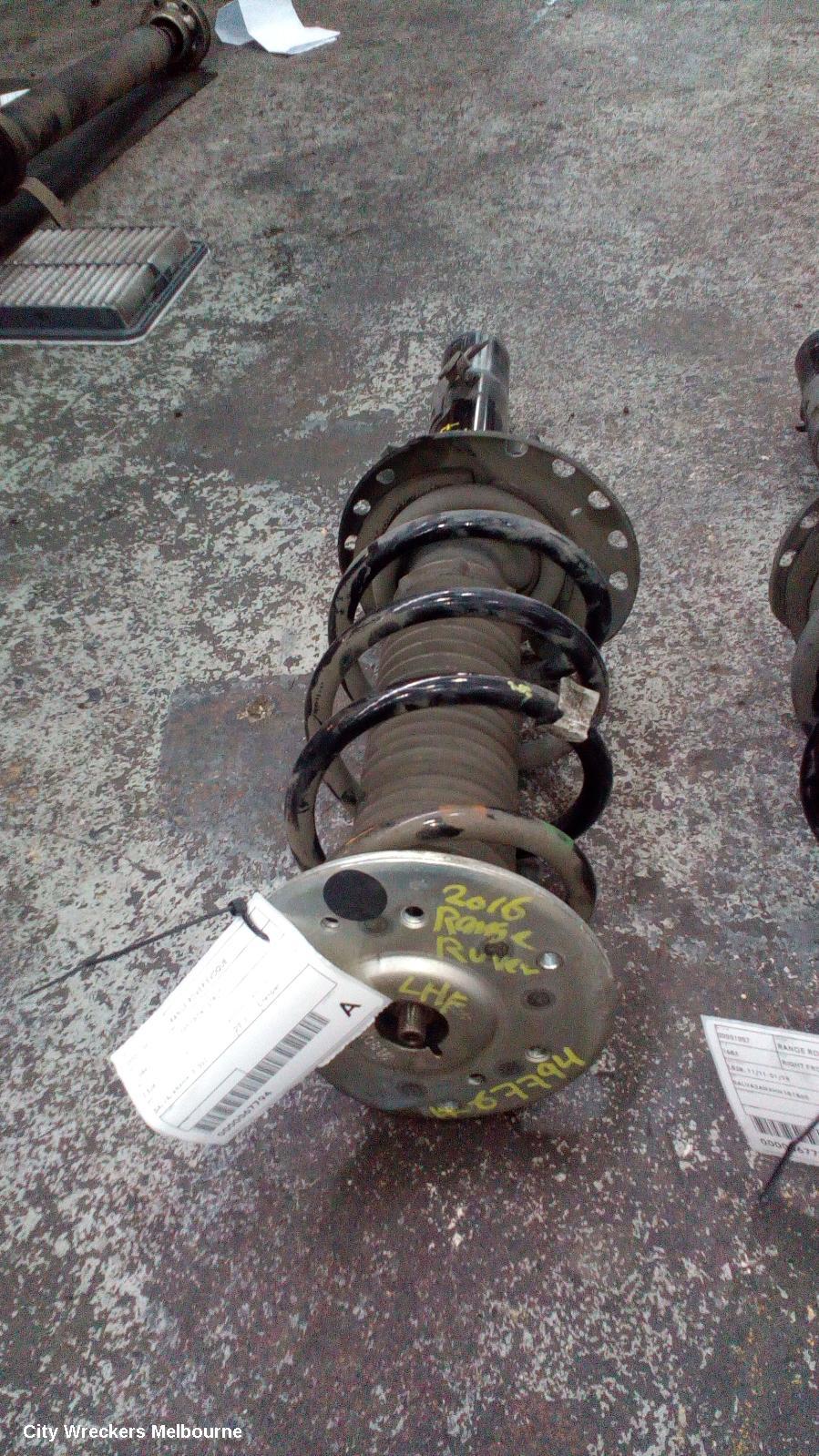 LAND ROVER RANGEROVER EVOQUE LEFT FRONT STRUT, NON ACTIVE DAMPER TYPE, L538, 11/2011 - 01/2019 - Image 1