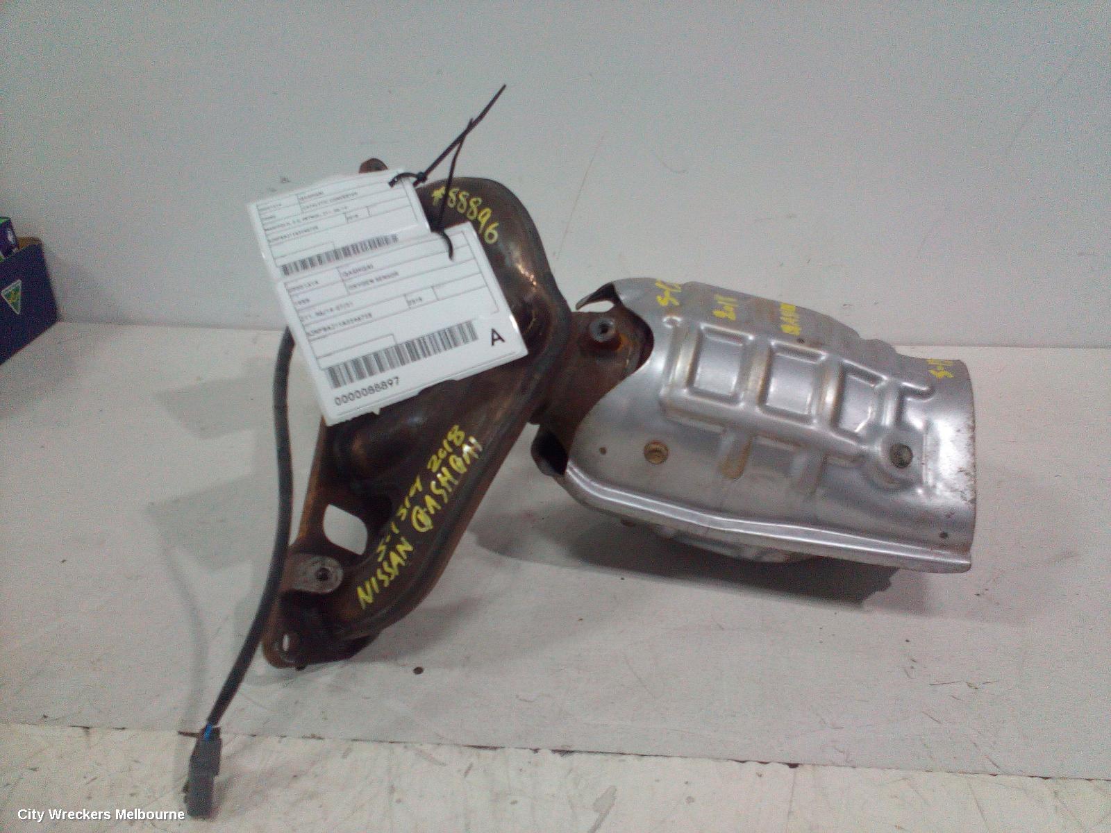 NISSAN QASHQAI CATALYTIC CONVERTER, MANIFOLD, 2.0, PETROL, J11, 06/2014 ONWARDS - Image 1