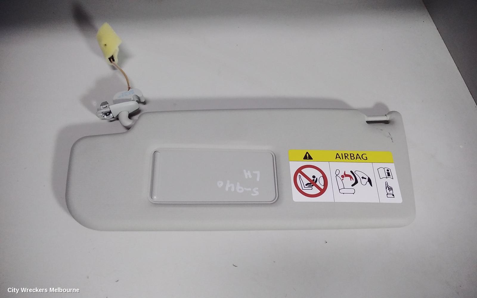 VOLKSWAGEN POLO SUNVISOR, 6R, LH SIDE, 05/2010 - 09/2017 - Image 1