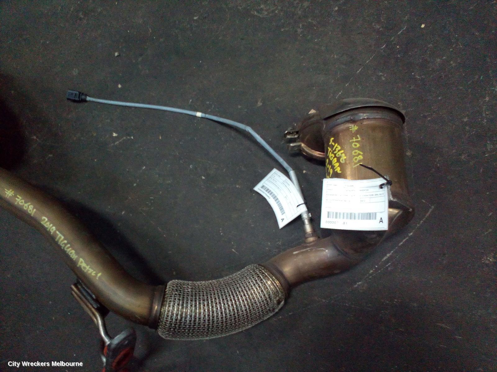 VOLKSWAGEN TIGUAN CATALYTIC CONVERTER, DOWNPIPE-CAT TYPE, 2.0, PETROL, CXDA CODE, 5NA, 06/2016 ONWARDS - Image 1
