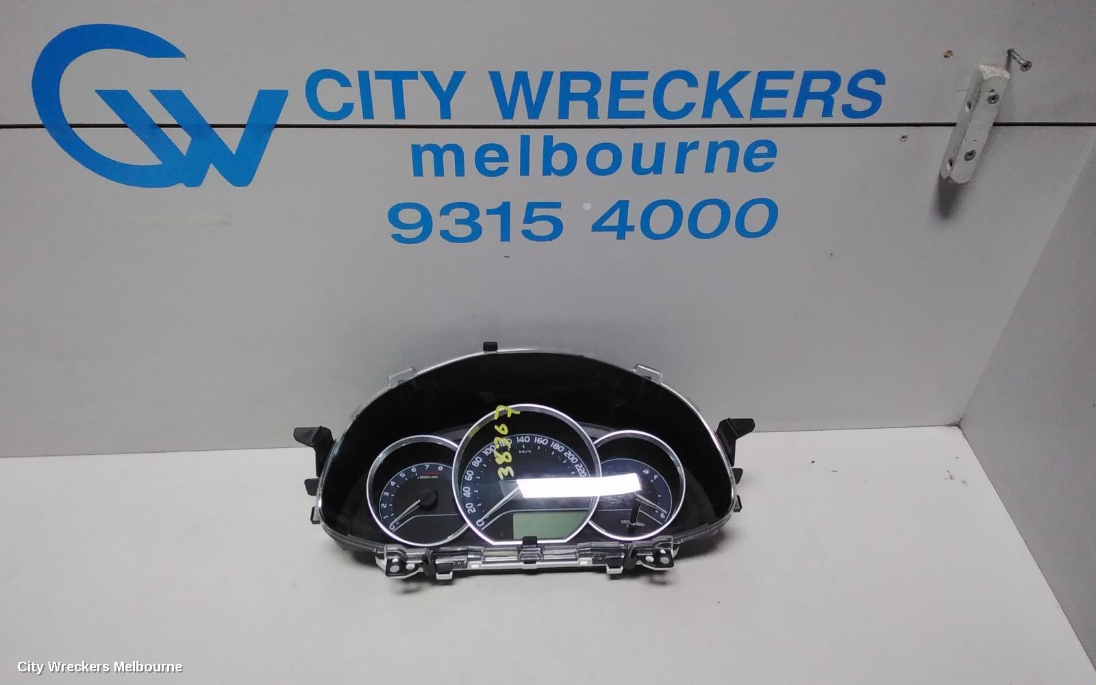 TOYOTA COROLLA INSTRUMENT CLUSTER, 1.8, 2ZR-FE, AUTO T/M, ASCENT/ASCENT SPORT, ZRE182R, HATCH, 06/2015 - 06/2018 - Image 1