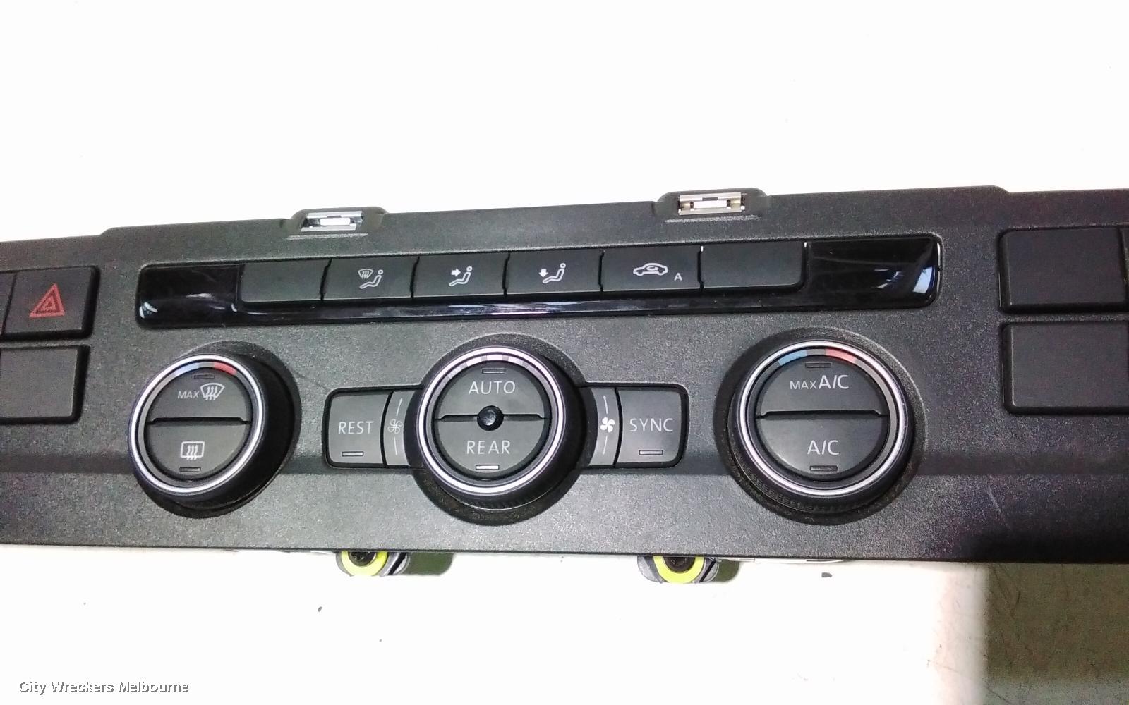 VOLKSWAGEN TRANSPORTER HEATER/AC CONTROLS, CLIMATE CONTROL TYPE, FRONT (ON CONSOLE), T6, 07/2015 - 07/2020 - Image 3
