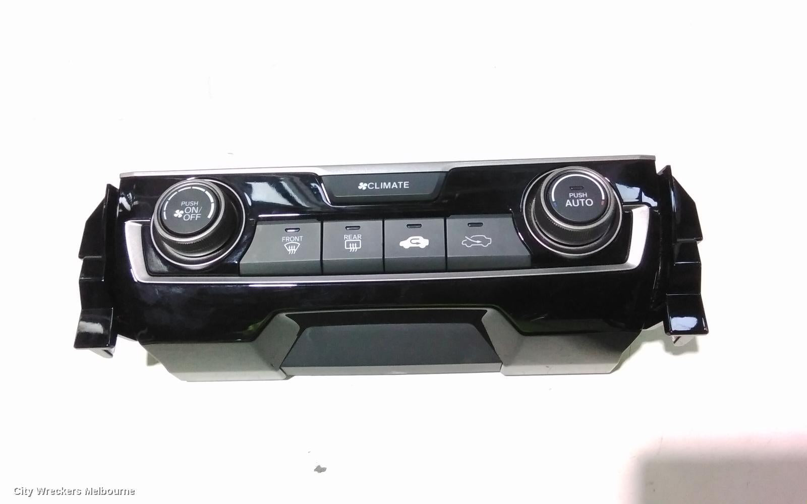 HONDA CIVIC HEATER/AC CONTROLS, 10TH GEN, SINGLE ZONE CLIMATE CONTROL TYPE, 05/2016 - 08/2021 - Image 2