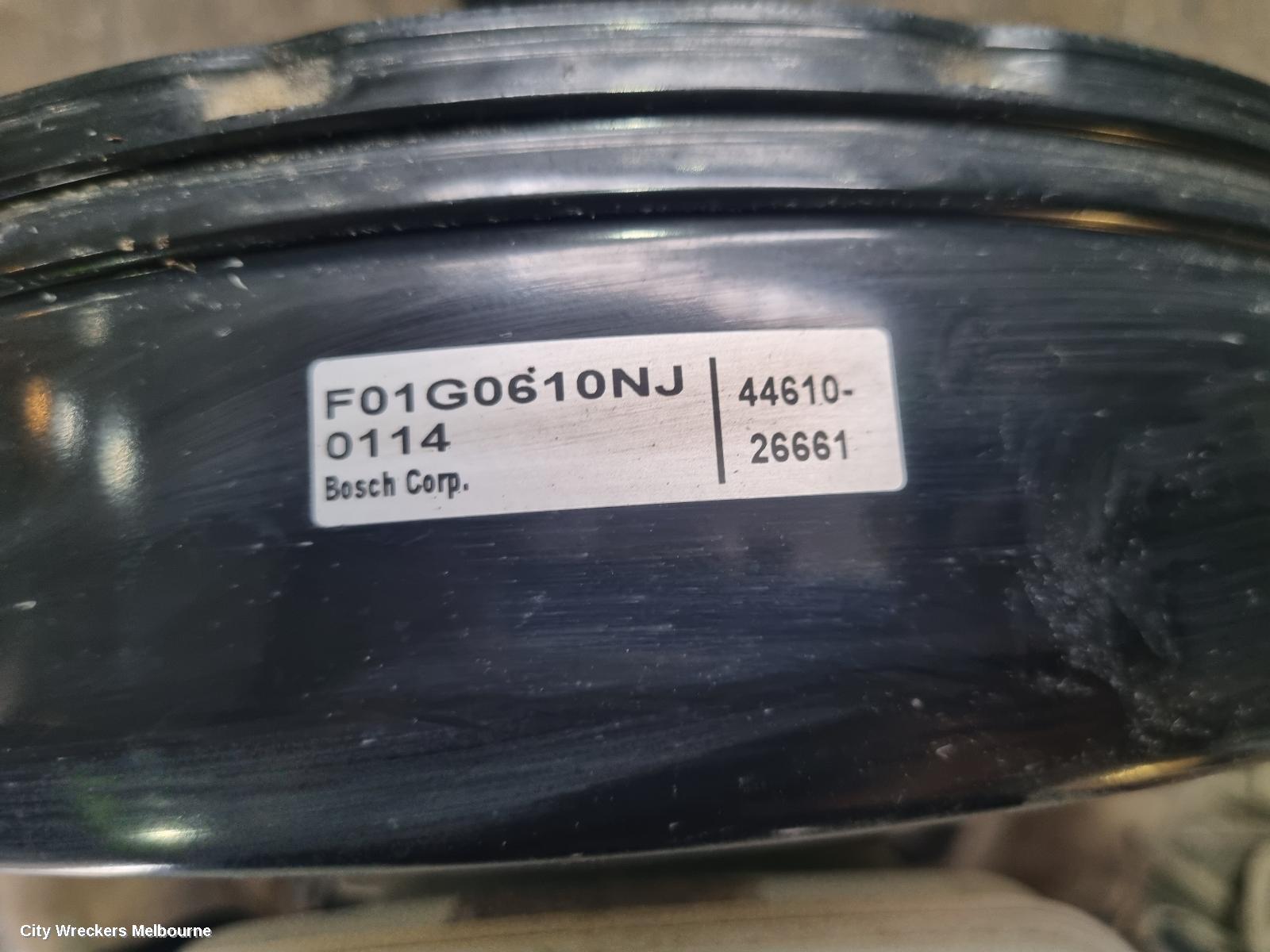 TOYOTA HIACE BRAKE BOOSTER, TRH, PETROL, 2.7, 2TR-FE, 11/2010 - 08/2015 - Image 2
