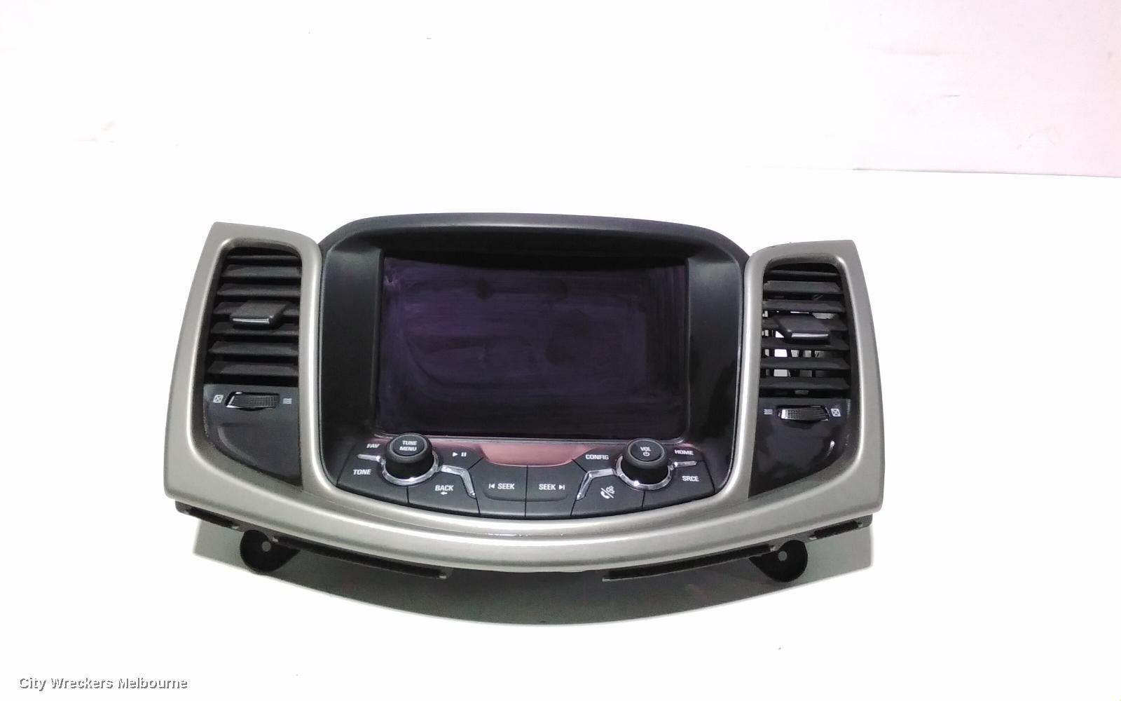 HOLDEN COMMODORE RADIO/CD/DVD/SAT/TV, DASH RADIO CONTROL PANEL/CONTROL UNIT ONLY, NON SAT NAV TYPE, VF, 05/2013 - 12/2017 - Image 2