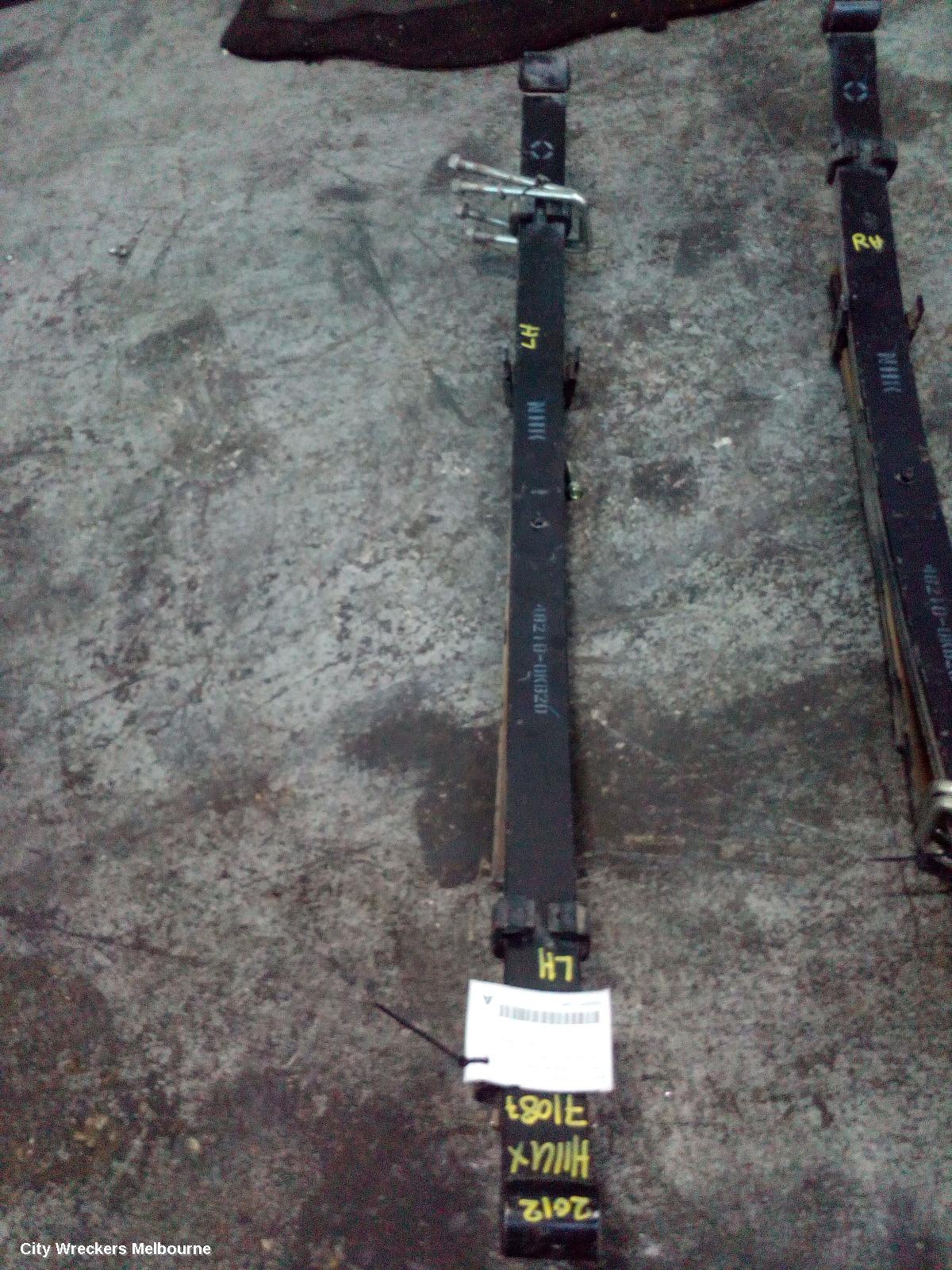 TOYOTA HILUX REAR LEAF SPRING, LH SIDE, 4WD TYPE, 03/2005 - 08/2015 - Image 1