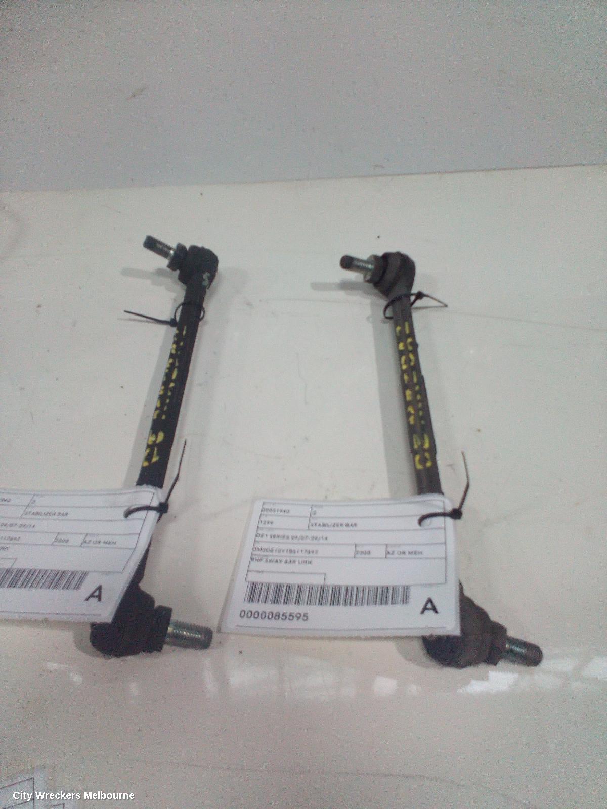 MAZDA 2 STABILISER BAR, DE1 SERIES 09/2007 - 09/2014 - Image 2