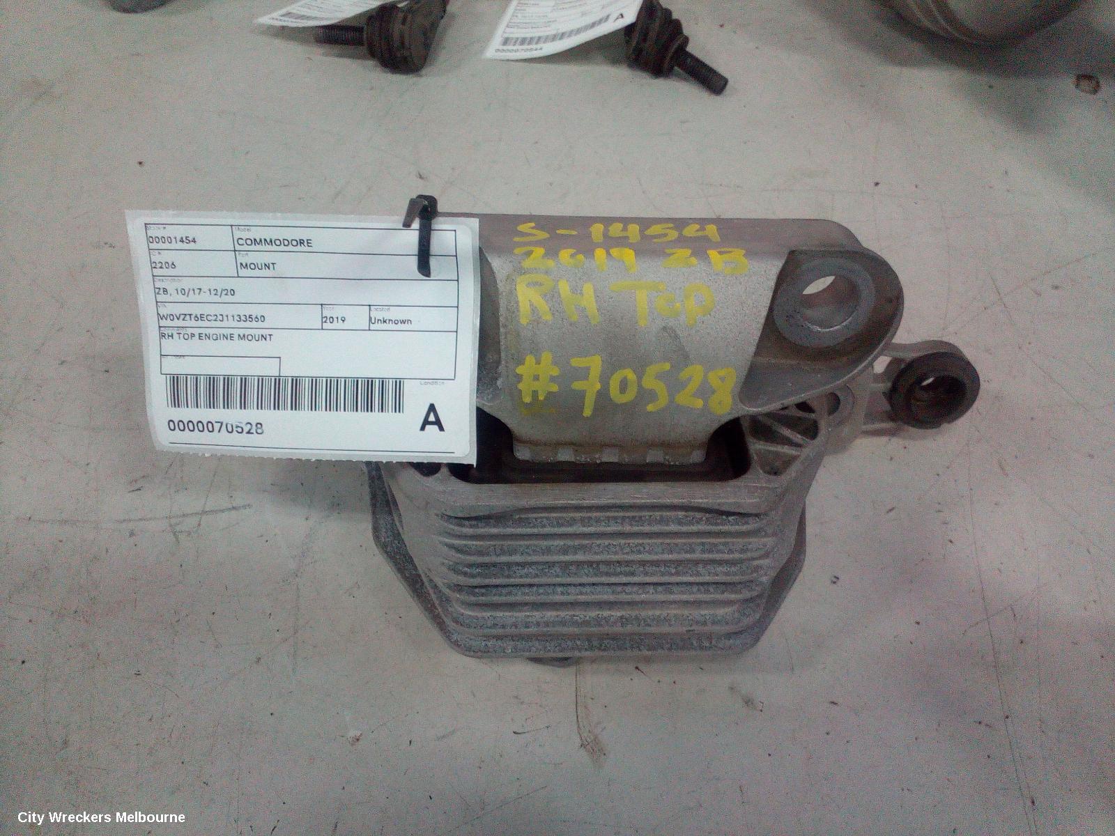 HOLDEN COMMODORE MOUNT, ZB, 10/2017 - 12/2020 - Image 1
