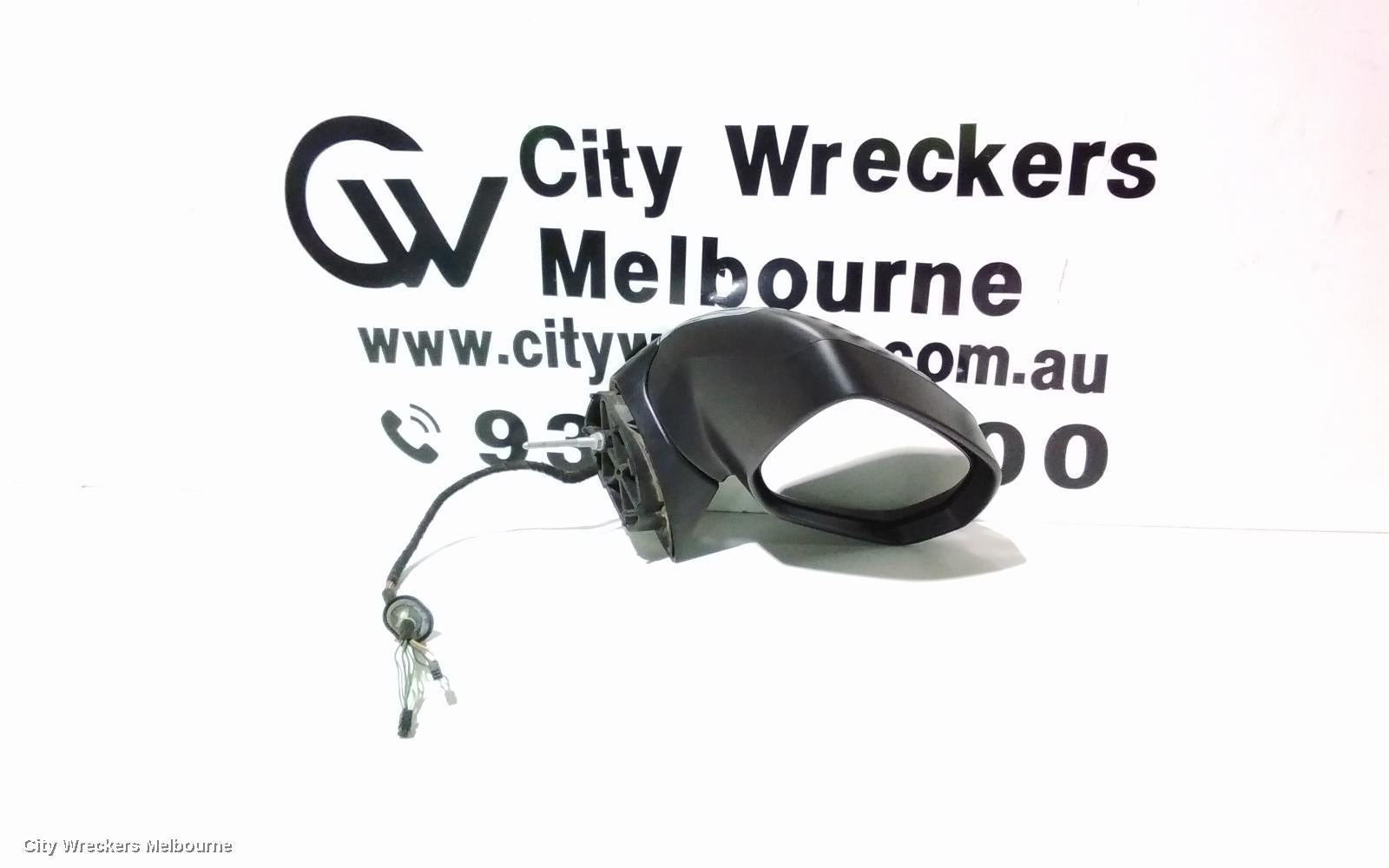PEUGEOT 3008 RIGHT DOOR MIRROR, T8, POWER FOLDING, CHROME, 05/2010 - 10/2016 - Image 1