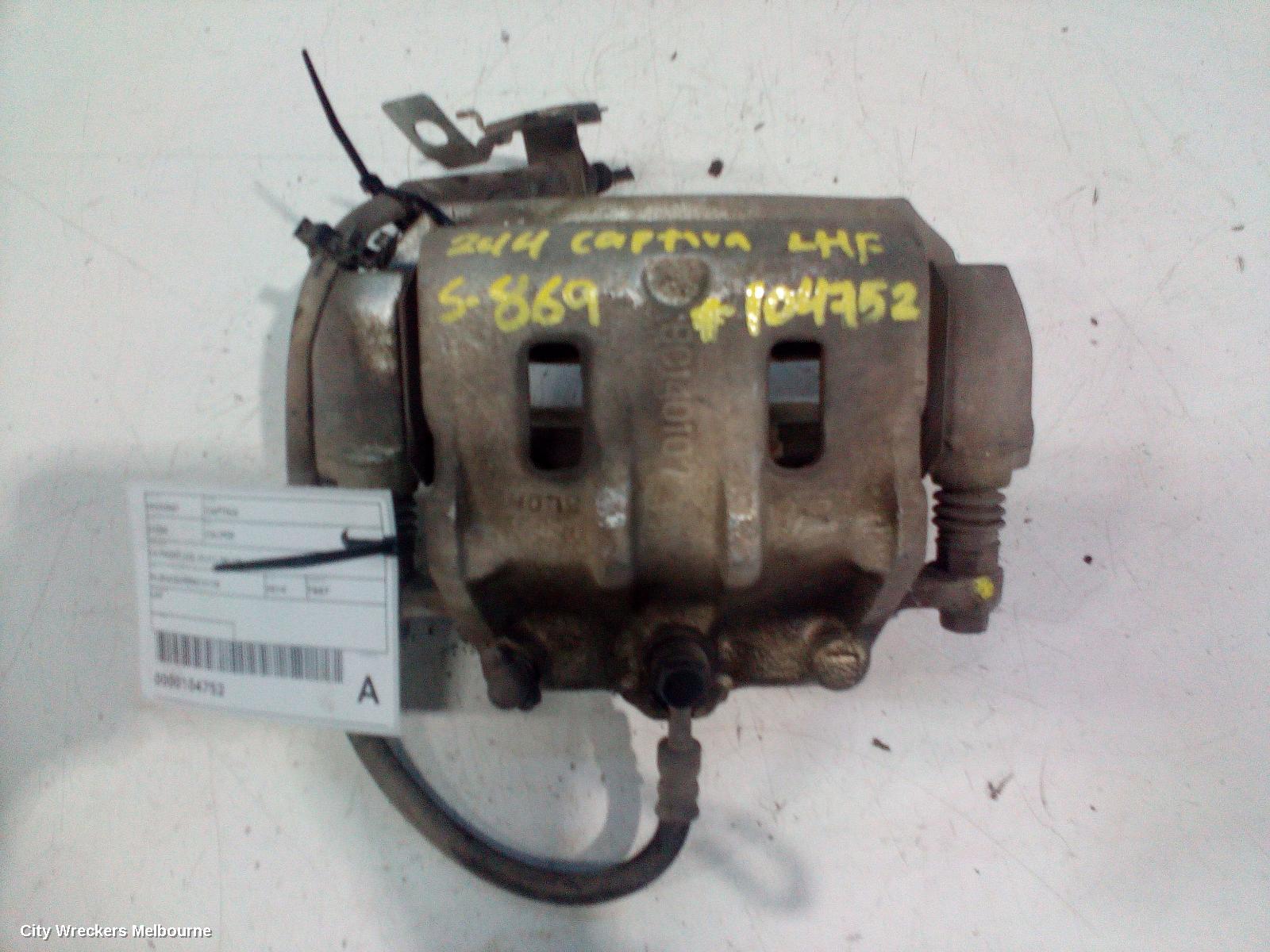 HOLDEN CAPTIVA CALIPER, LH FRONT, CG, 01/2011 - 06/2018 - Image 3