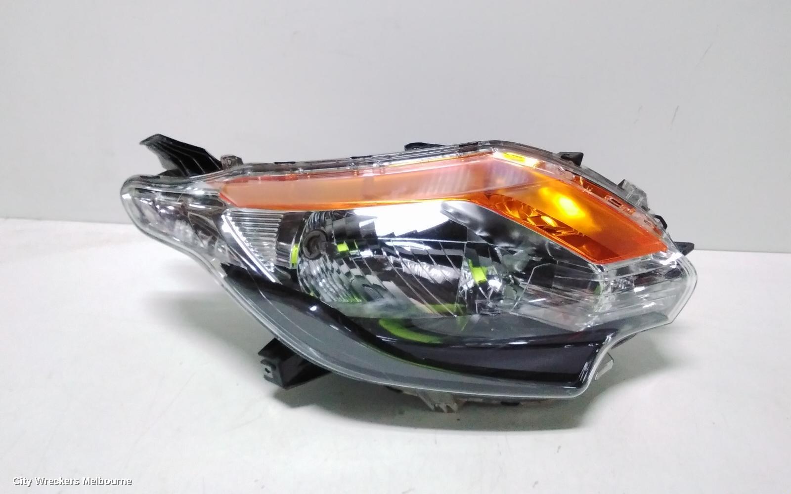 MITSUBISHI TRITON RIGHT HEADLAMP, MQ, HALOGEN TYPE, CLEAR INSERT, 03/2015 - 10/2018 - Image 1
