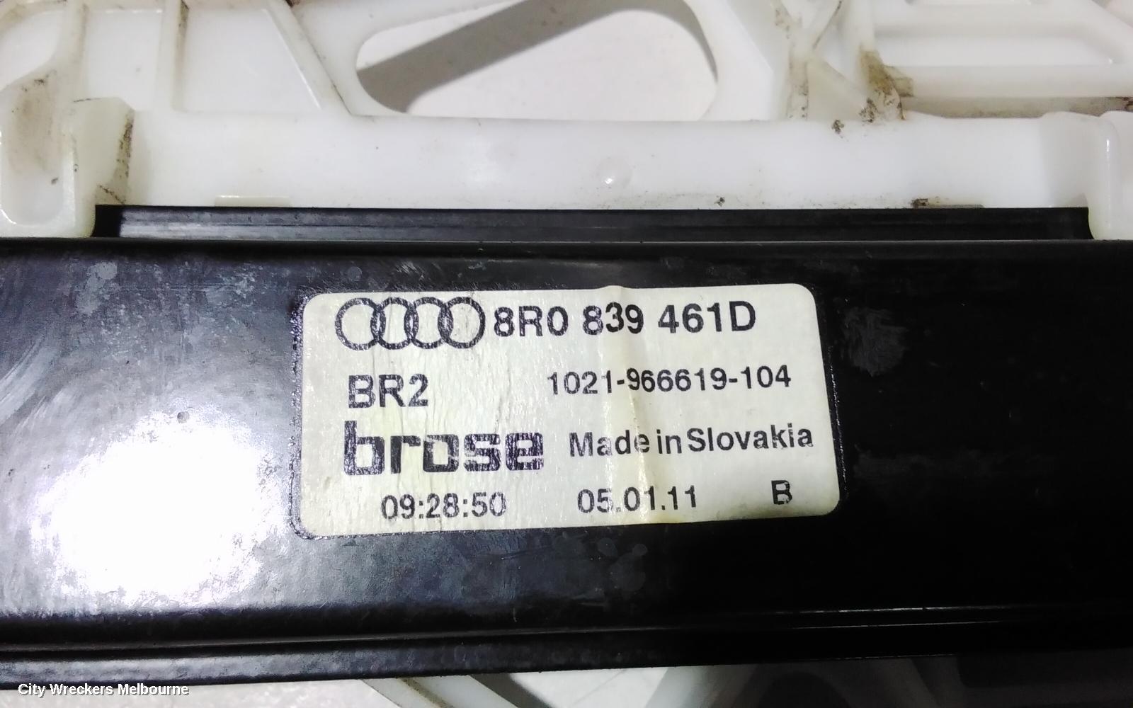 AUDI Q5 LEFT REAR WND REG/MOTOR, 8R, 03/2009 - 01/2017 - Image 2