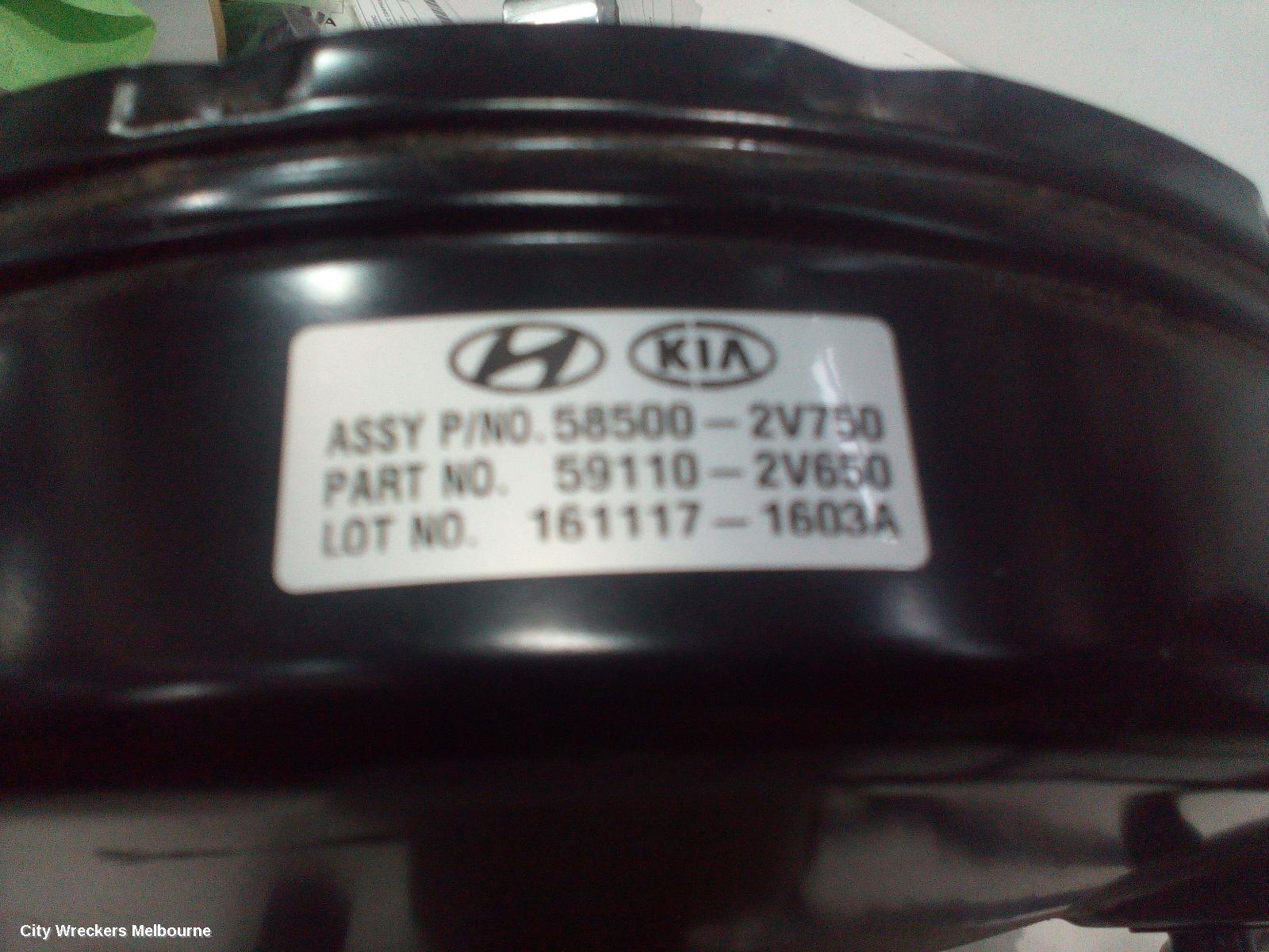 HYUNDAI VELOSTER BRAKE BOOSTER, FS, P/N 591102V650, 12/2011 - 02/2018 - Image 2