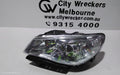 HOLDEN COMMODORE LEFT HEADLAMP, VF, EVOKE/CALAIS, CHROME INSERT TYPE, 05/2013 - 12/2017 - Image 1