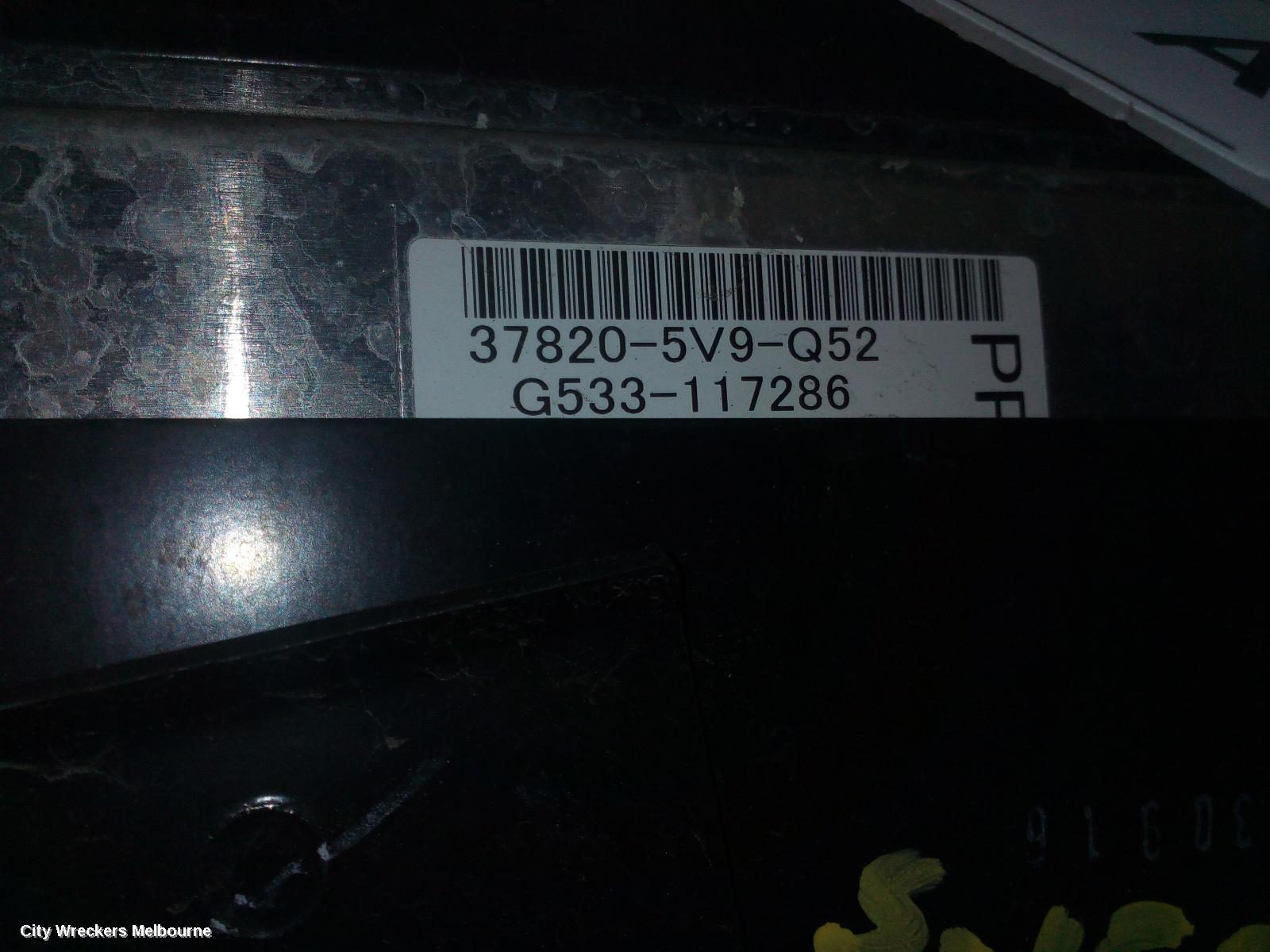 HONDA JAZZ ECU, ENGINE ECU, 1.5, PETROL, AUTO T/M, ECU ONLY, GK/GF, 07/2014 - 12/2020 - Image 1