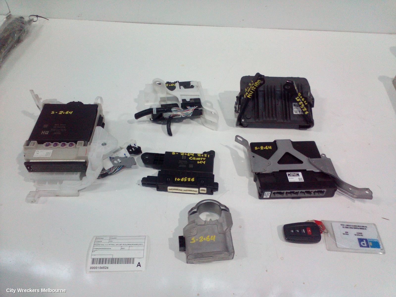 TOYOTA CAMRY ECU, ENGINE ECU, 2.5, PETROL, SEC SET (ECU/IMM/READER/KEY), XV70, 09/2017 ONWARDS - Image 1